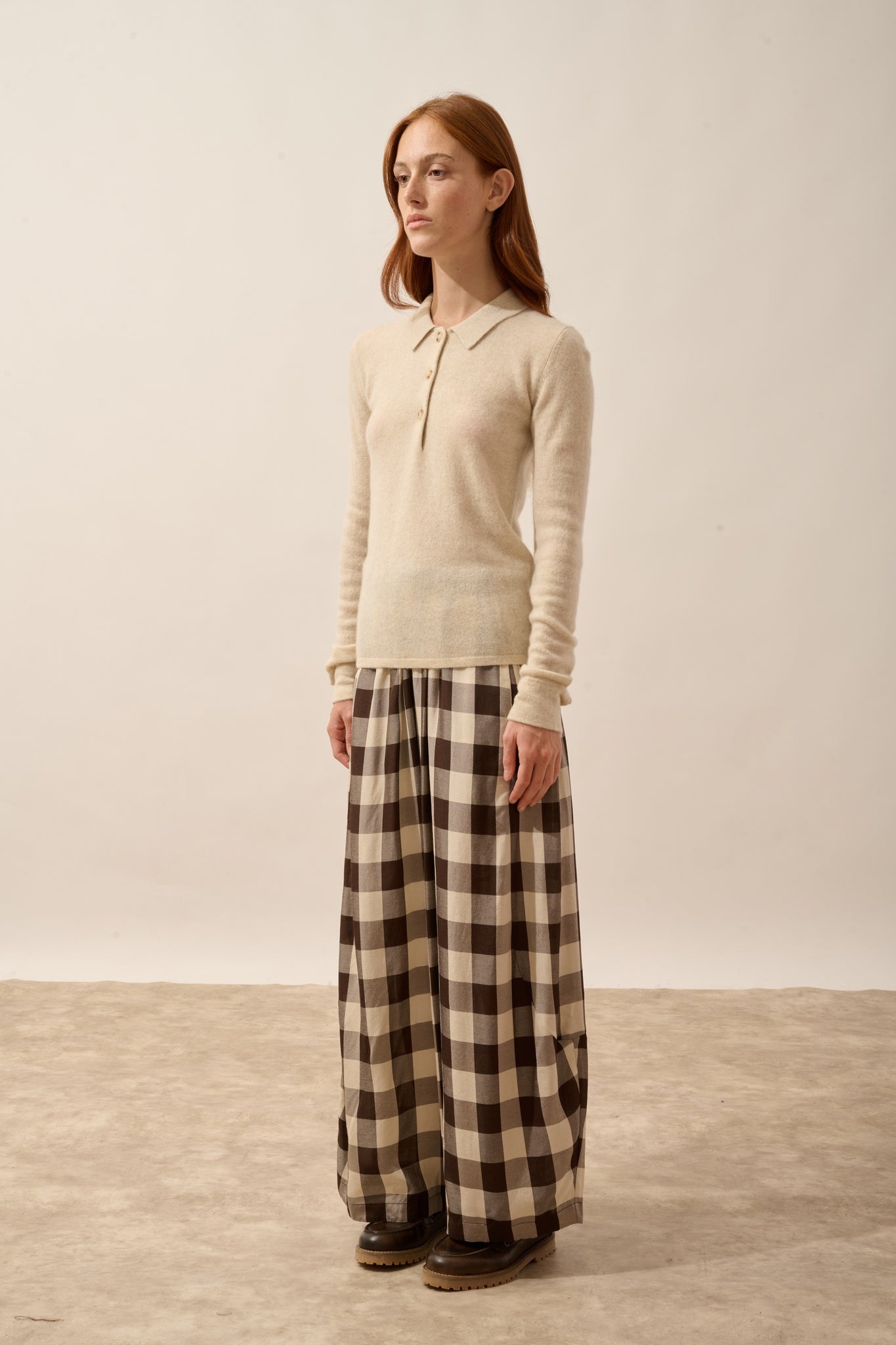 VIOLETTE polo avoine