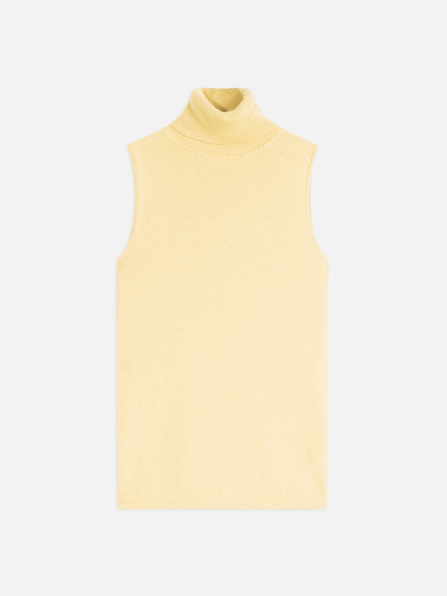 VIOLET pull col roulé limonade