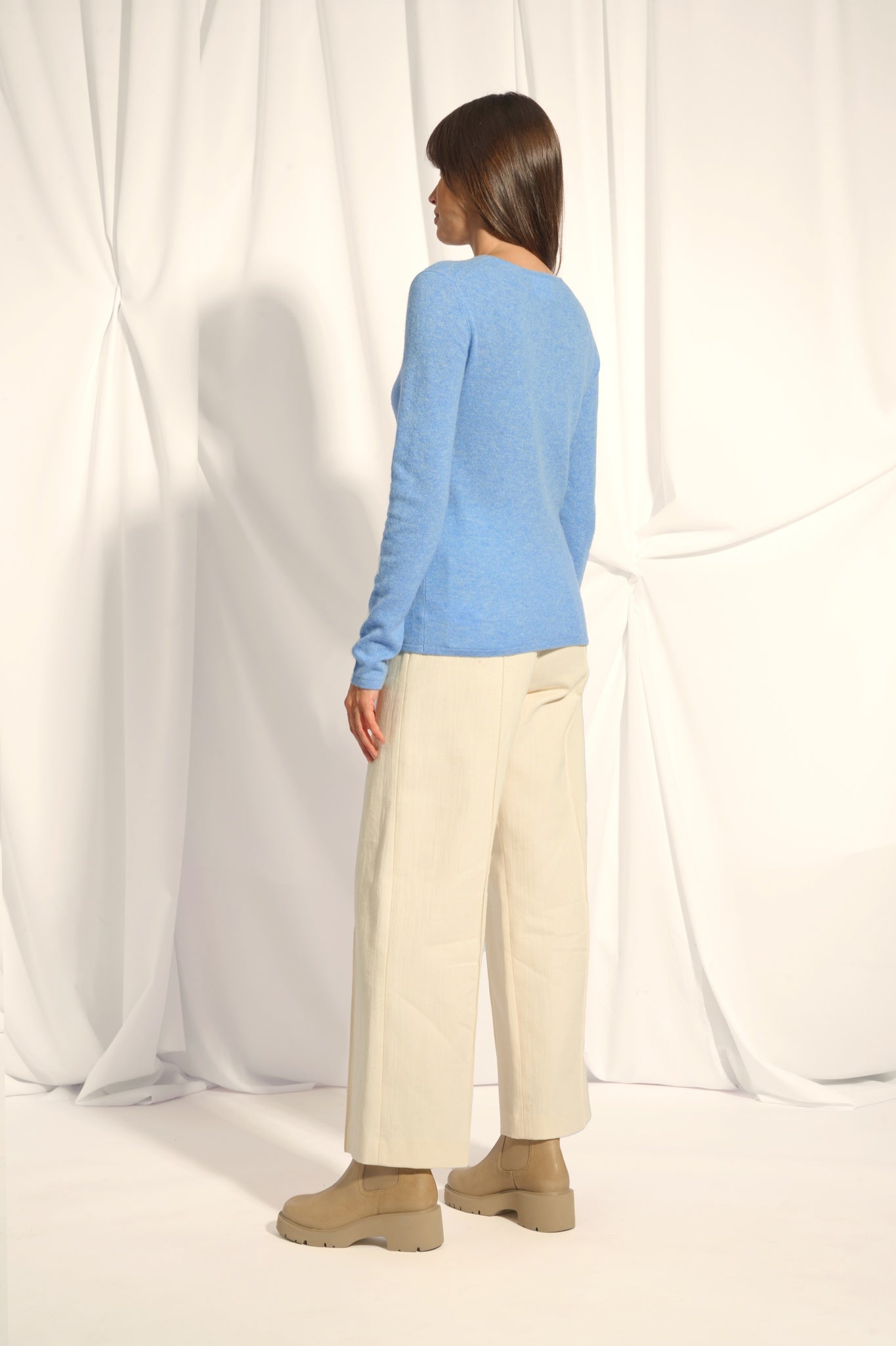 VIVIAN pull col rond sky