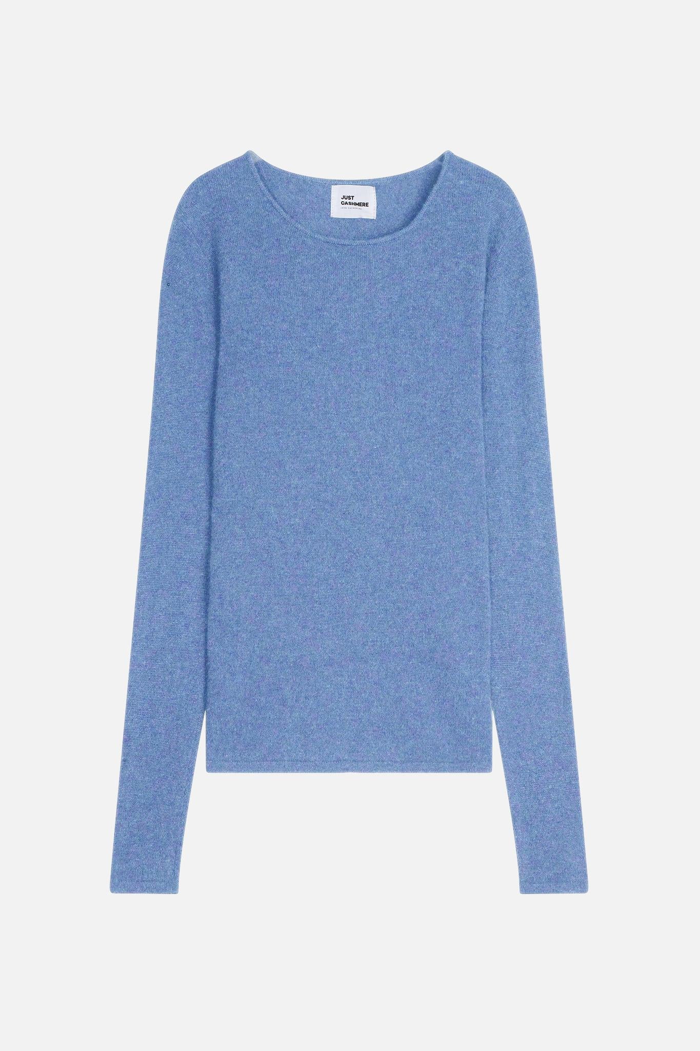 VIVIAN round-neck sweater sky