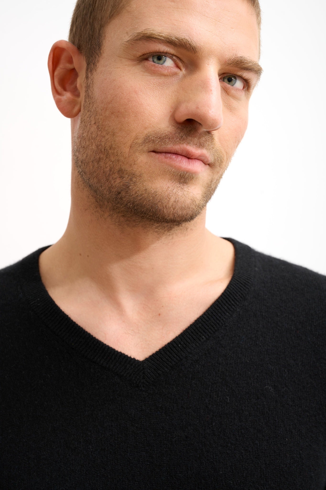 WALT pull col v noir