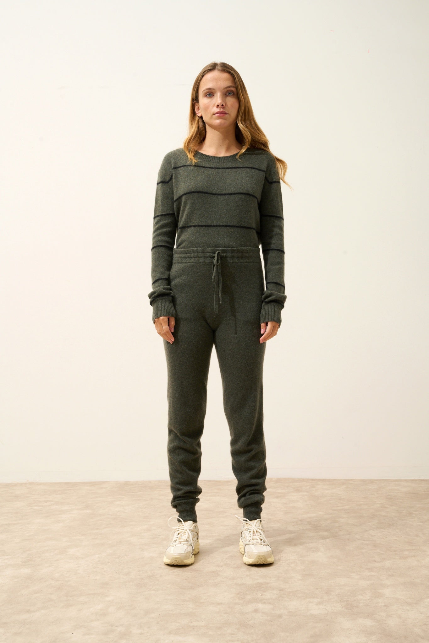 WENDY jogging kaki chiné