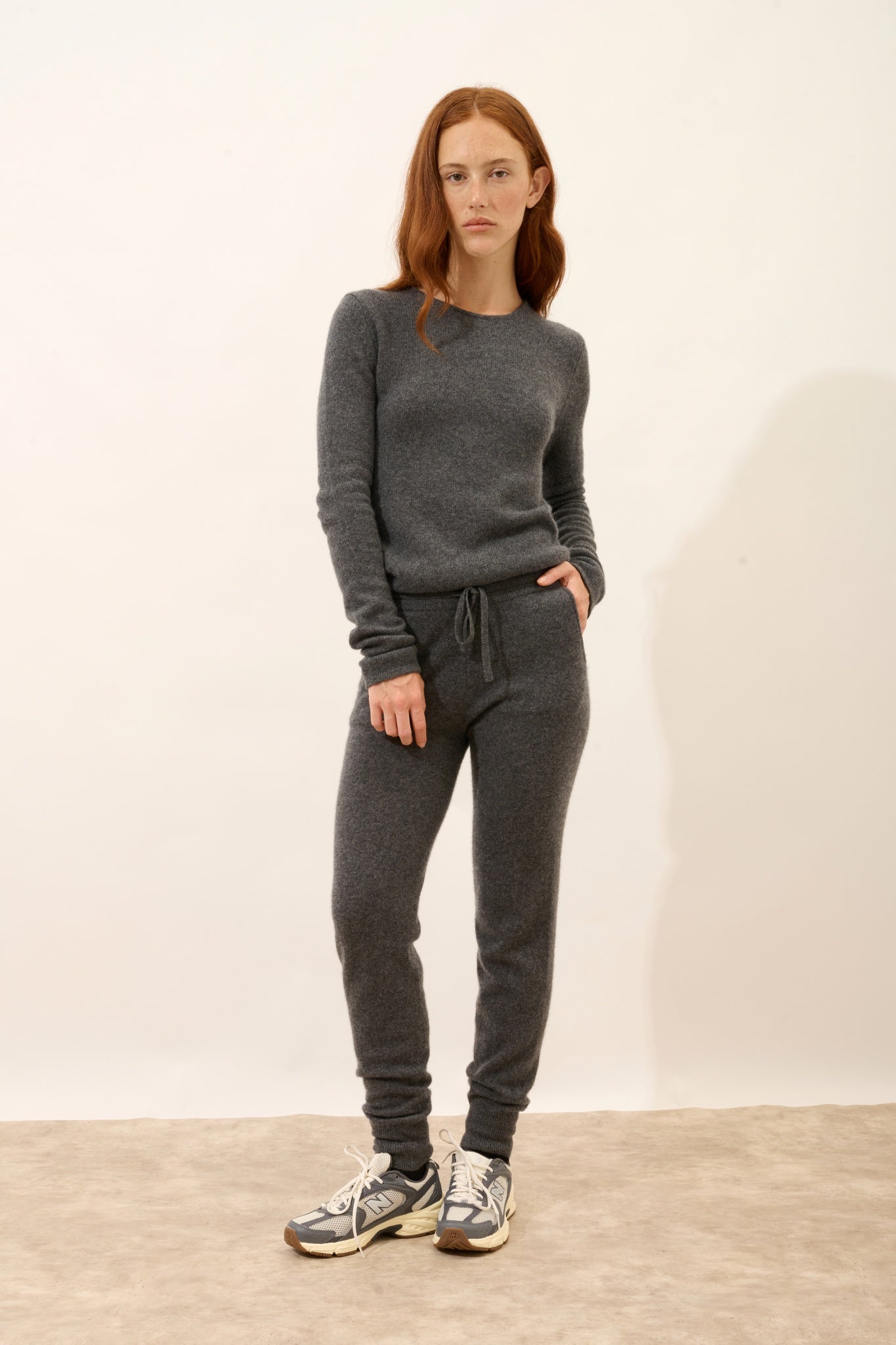 WENDY jogging anthracite chiné