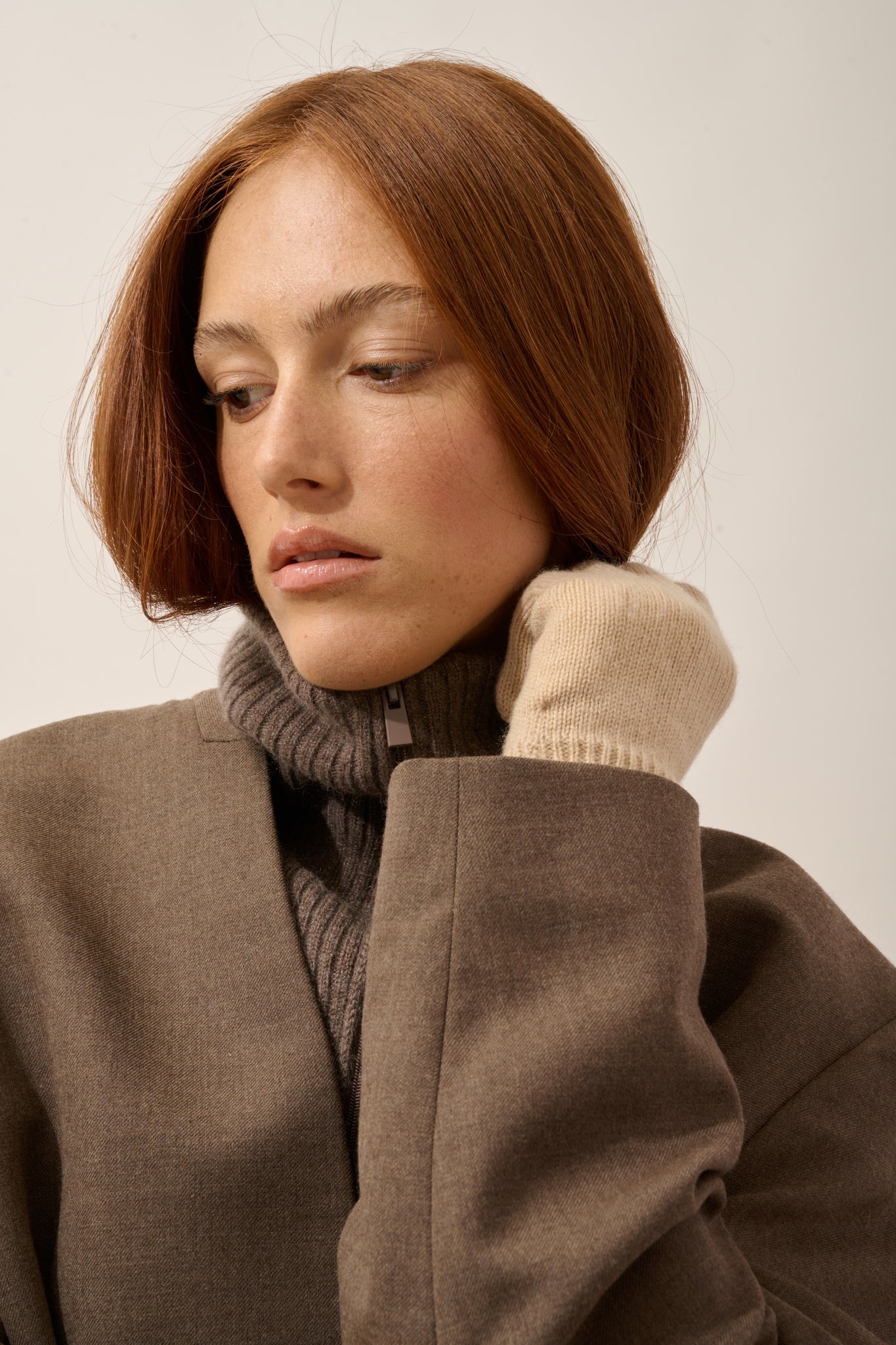 YANN gants 4 fils beige