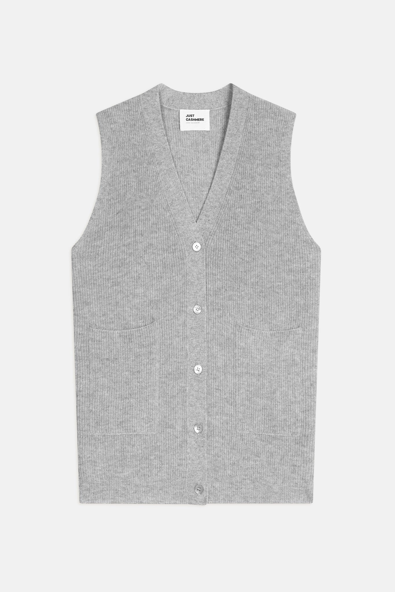 yasmine cardigan col v nuage chiné