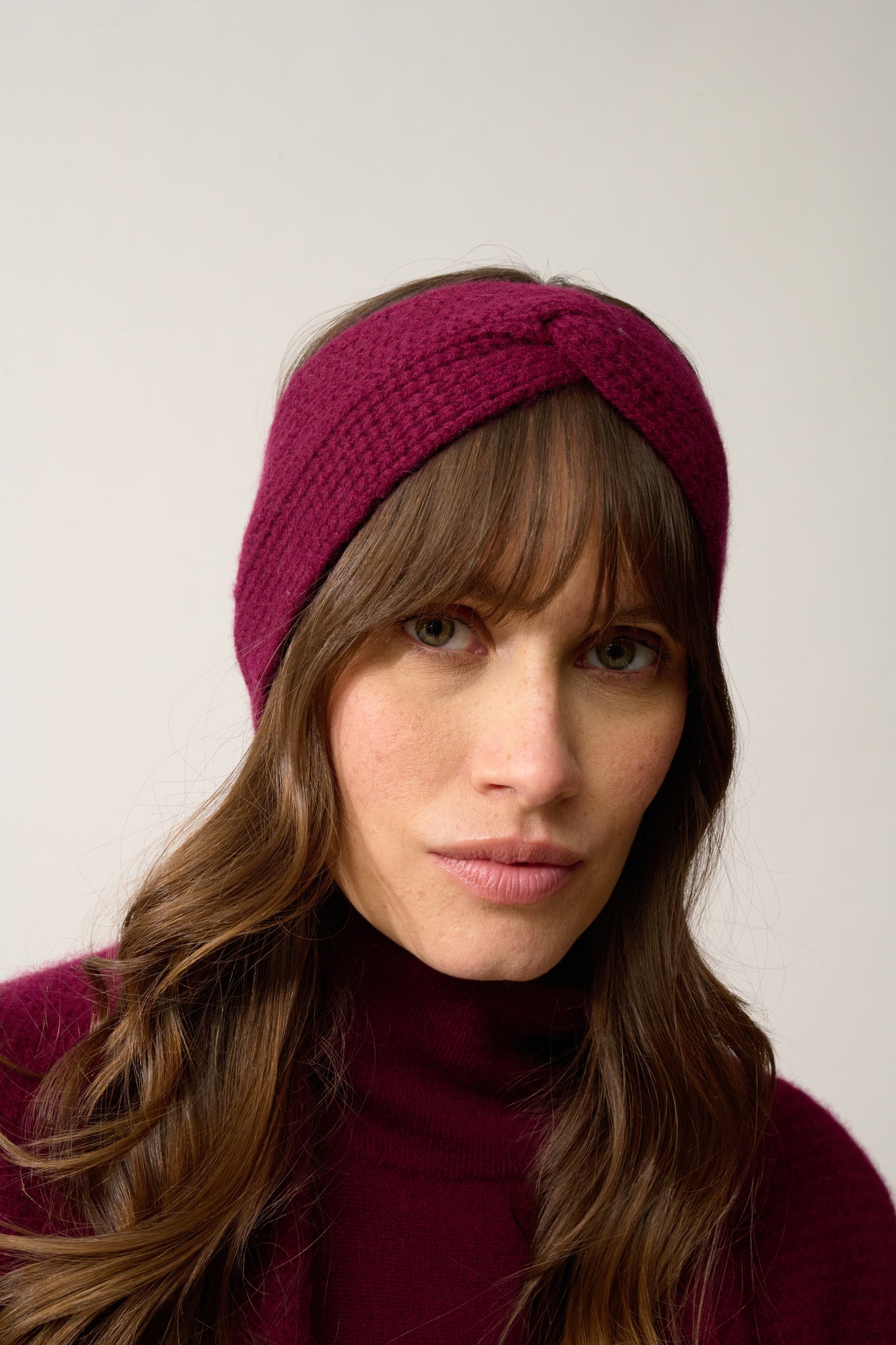 YLFA bandeau 8 fils bordeaux