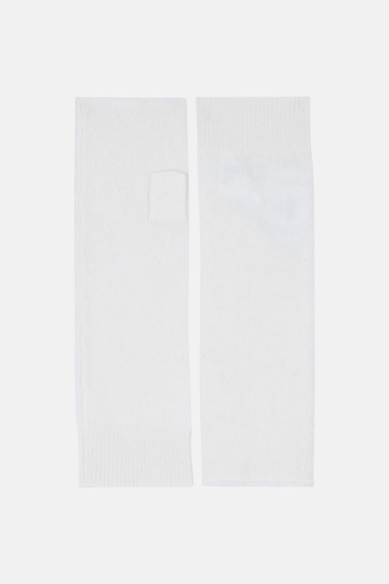 ZOE ivory mittens