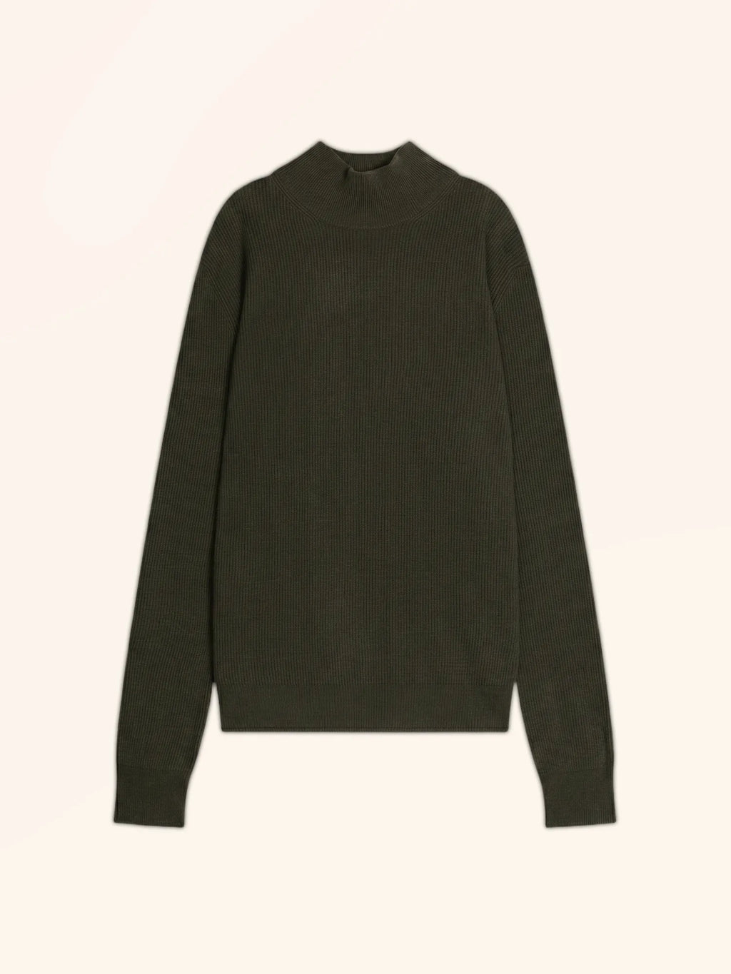 EVA Pull Col Montant Kaki