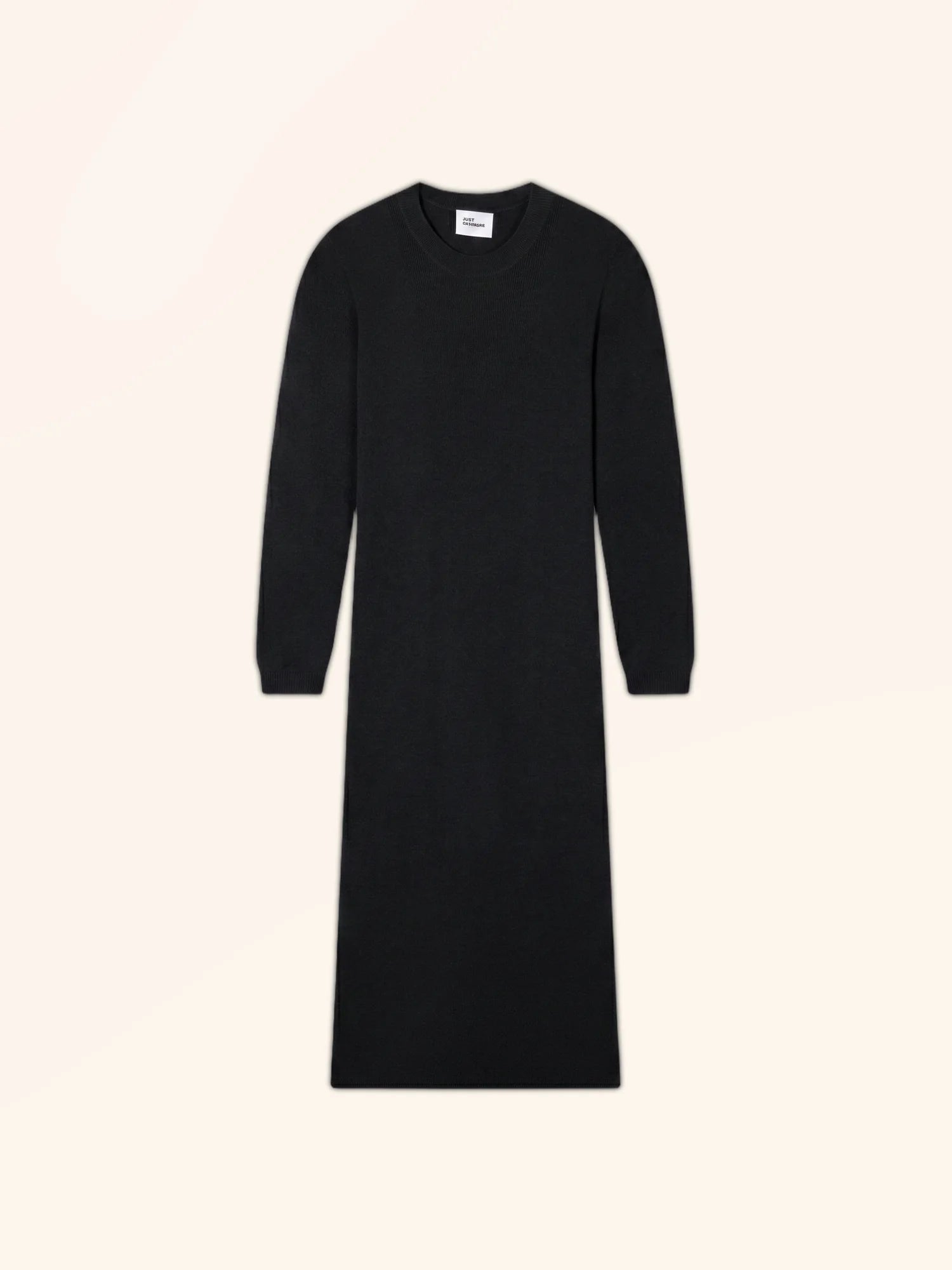 HELENA Robe Col Rond Noir