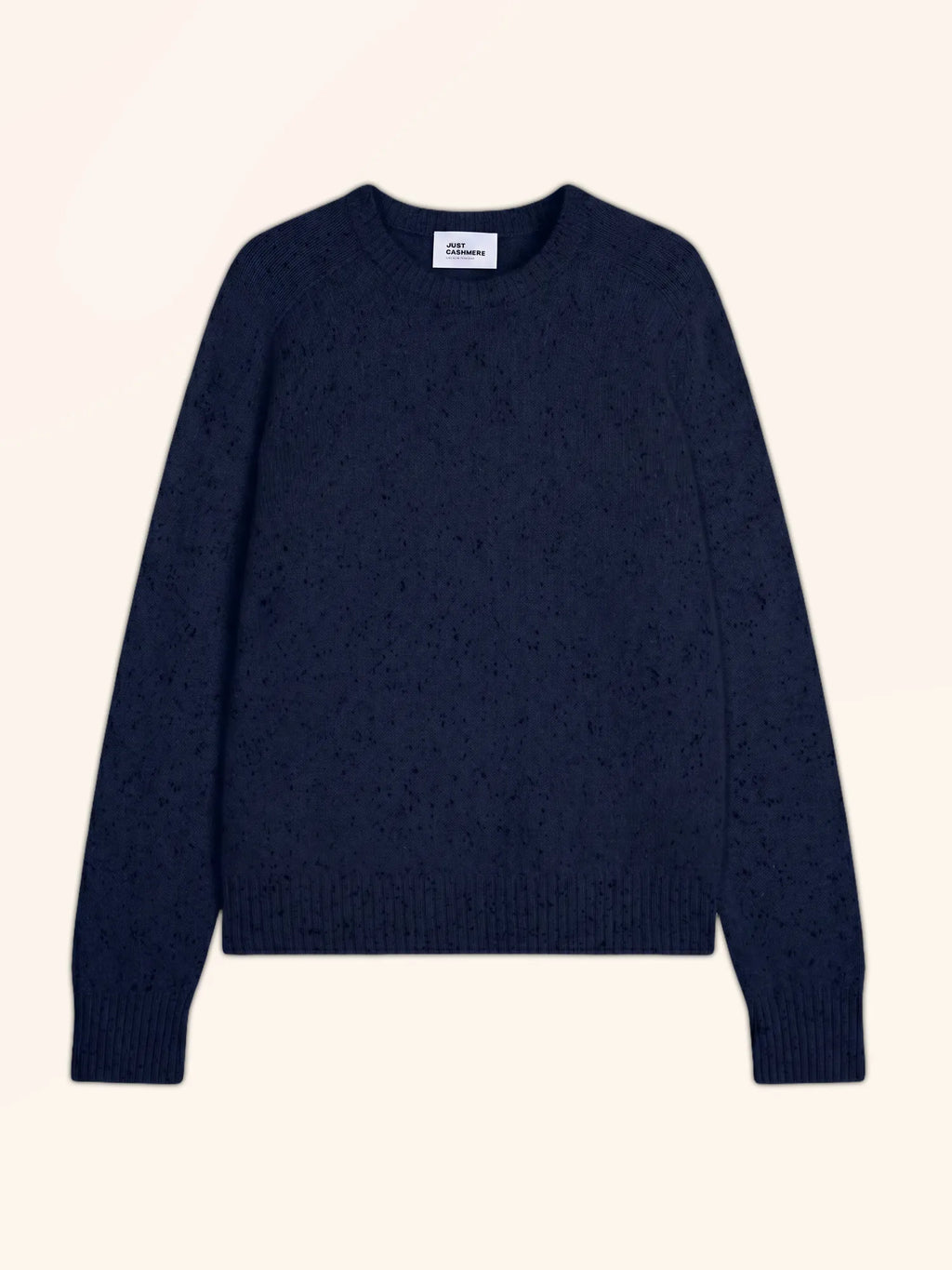 LAVINIA Pull Col Rond 4 Fils Bleu Marine