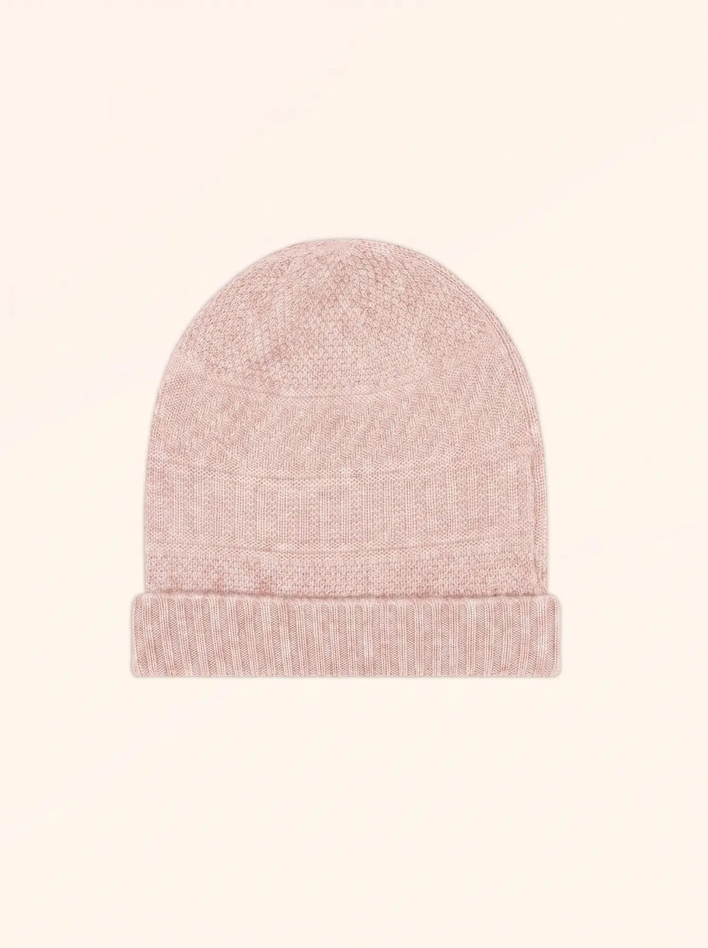 EMBER Bonnet 4 Fils Beige Chiné