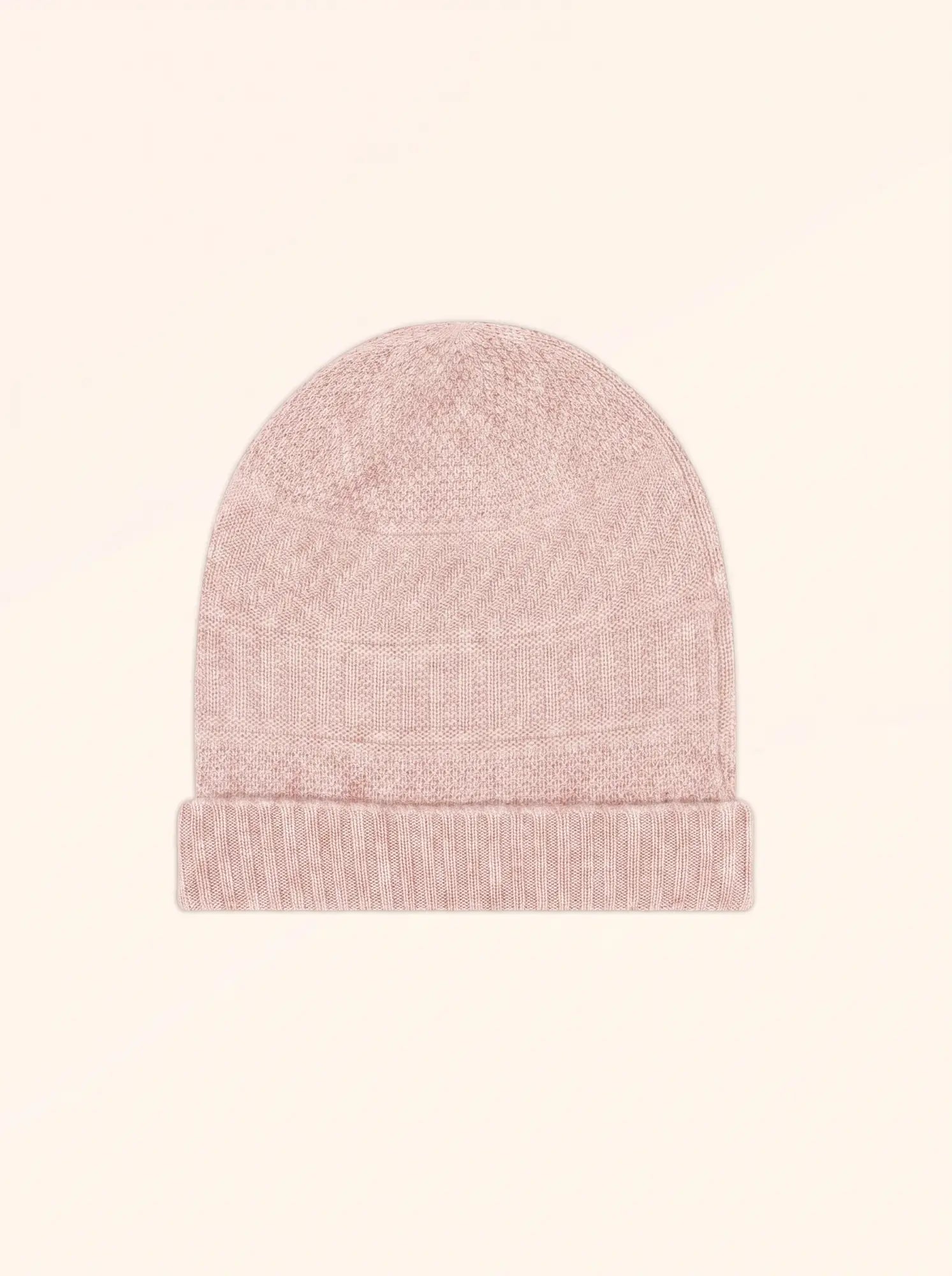 EMBER Bonnet 4 Fils Beige Chiné