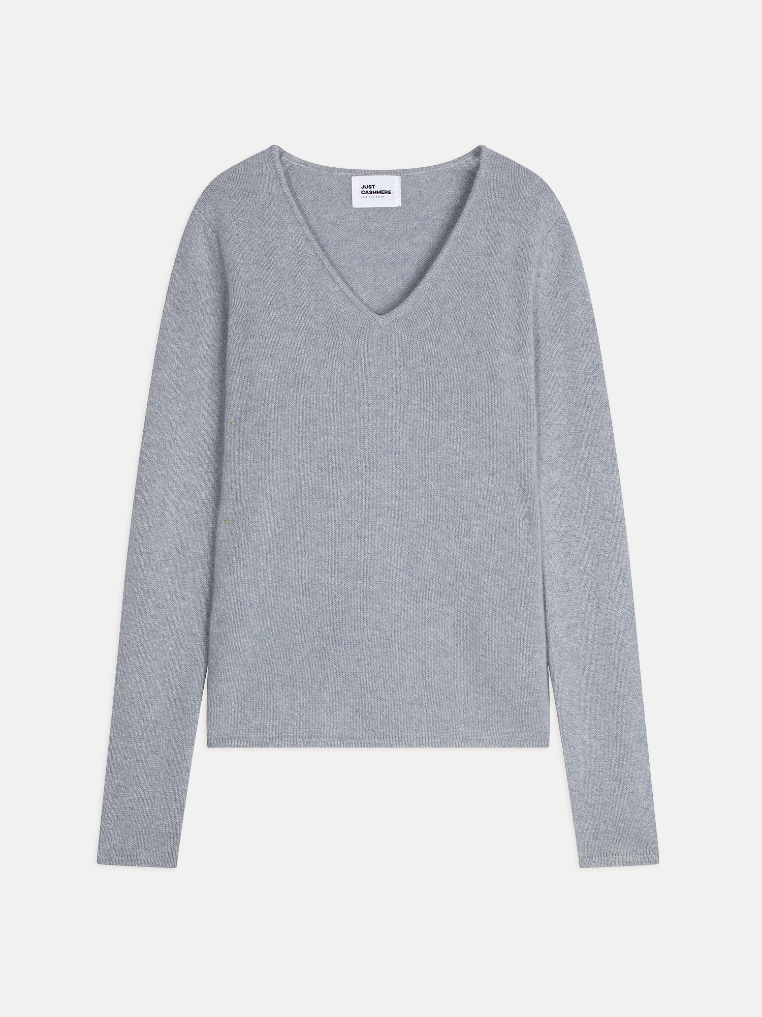 ABBY v-neck sweater ivory blue