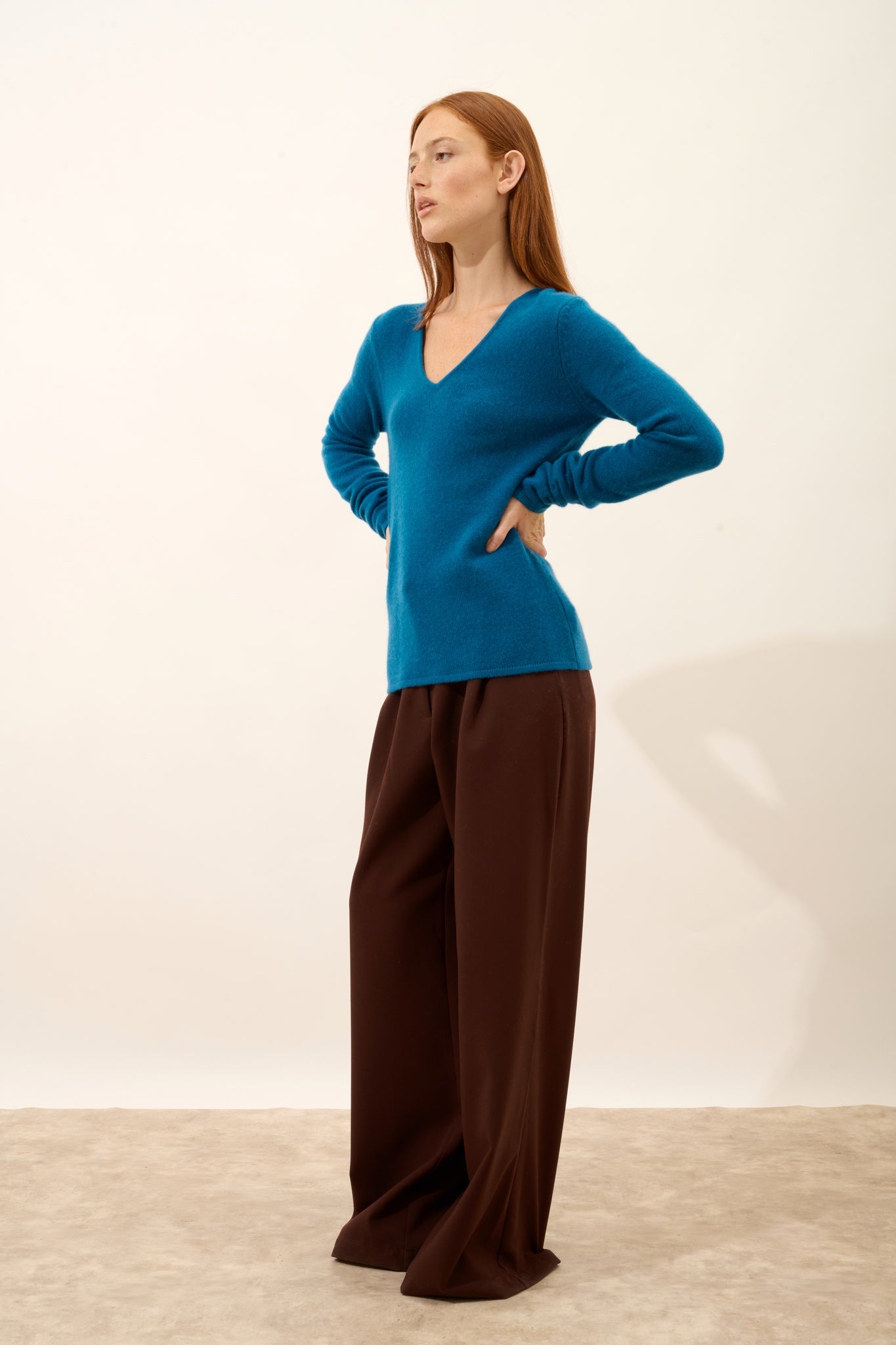 ABBY pull col v paon