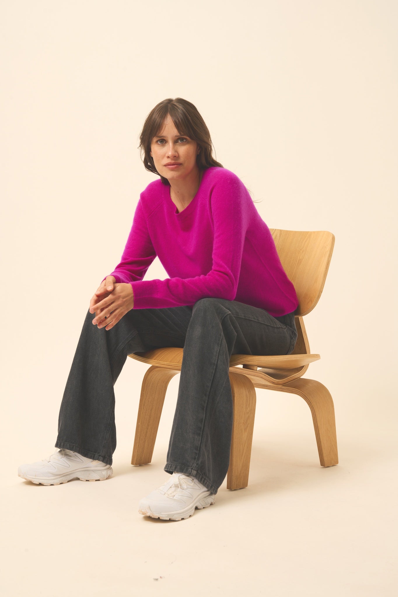 ABIGAIL pull col bateau goutte dos violine