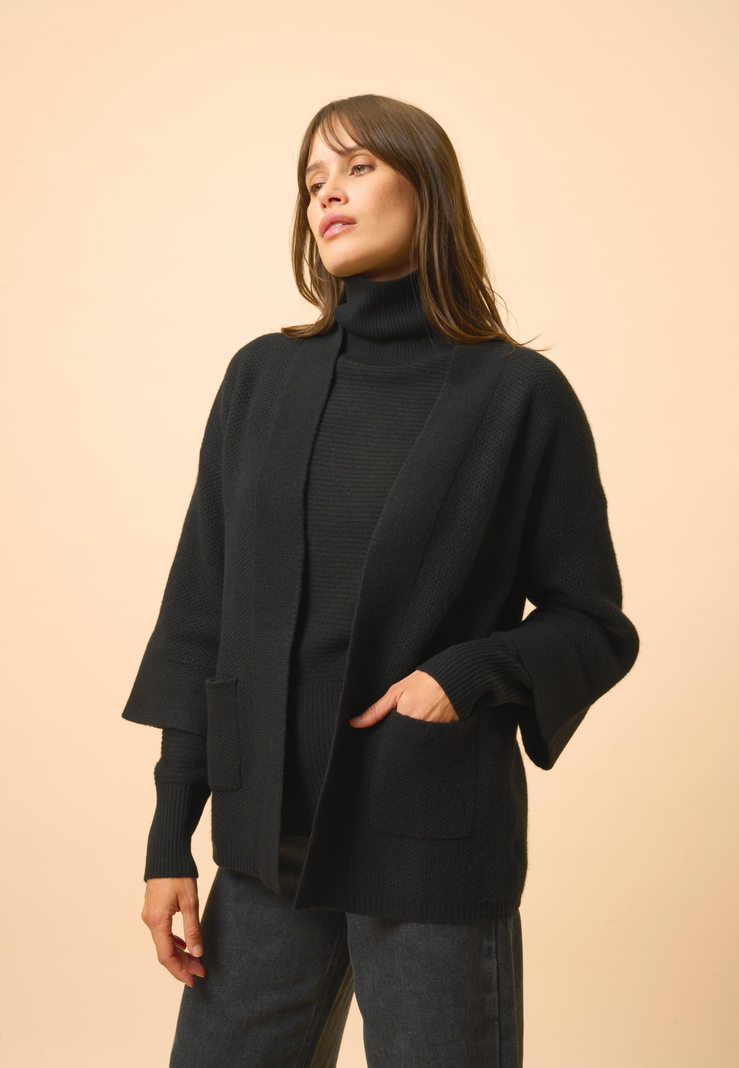 ABOYNE veste  noir
