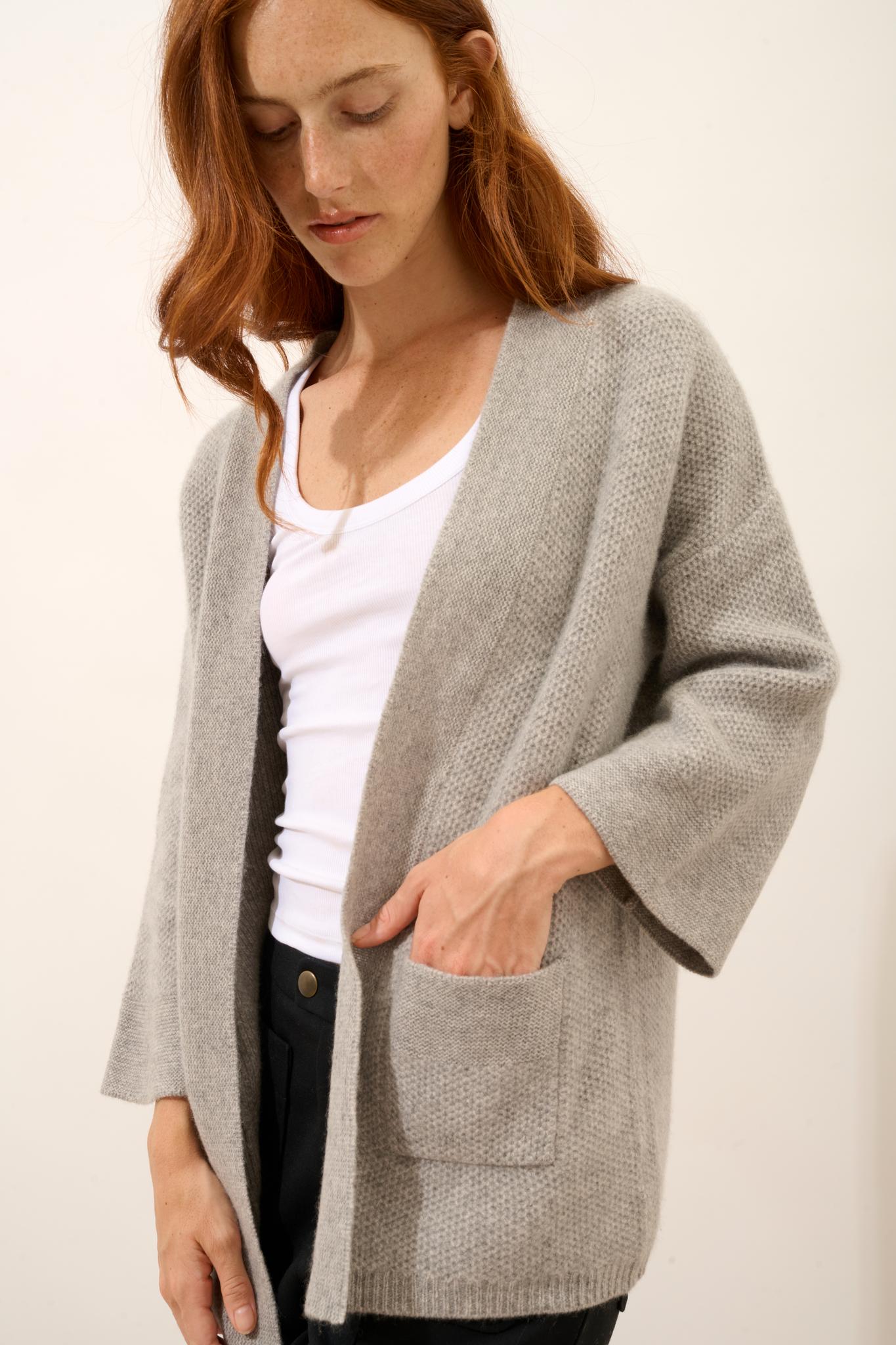ABOYNE mottled cloud jacket