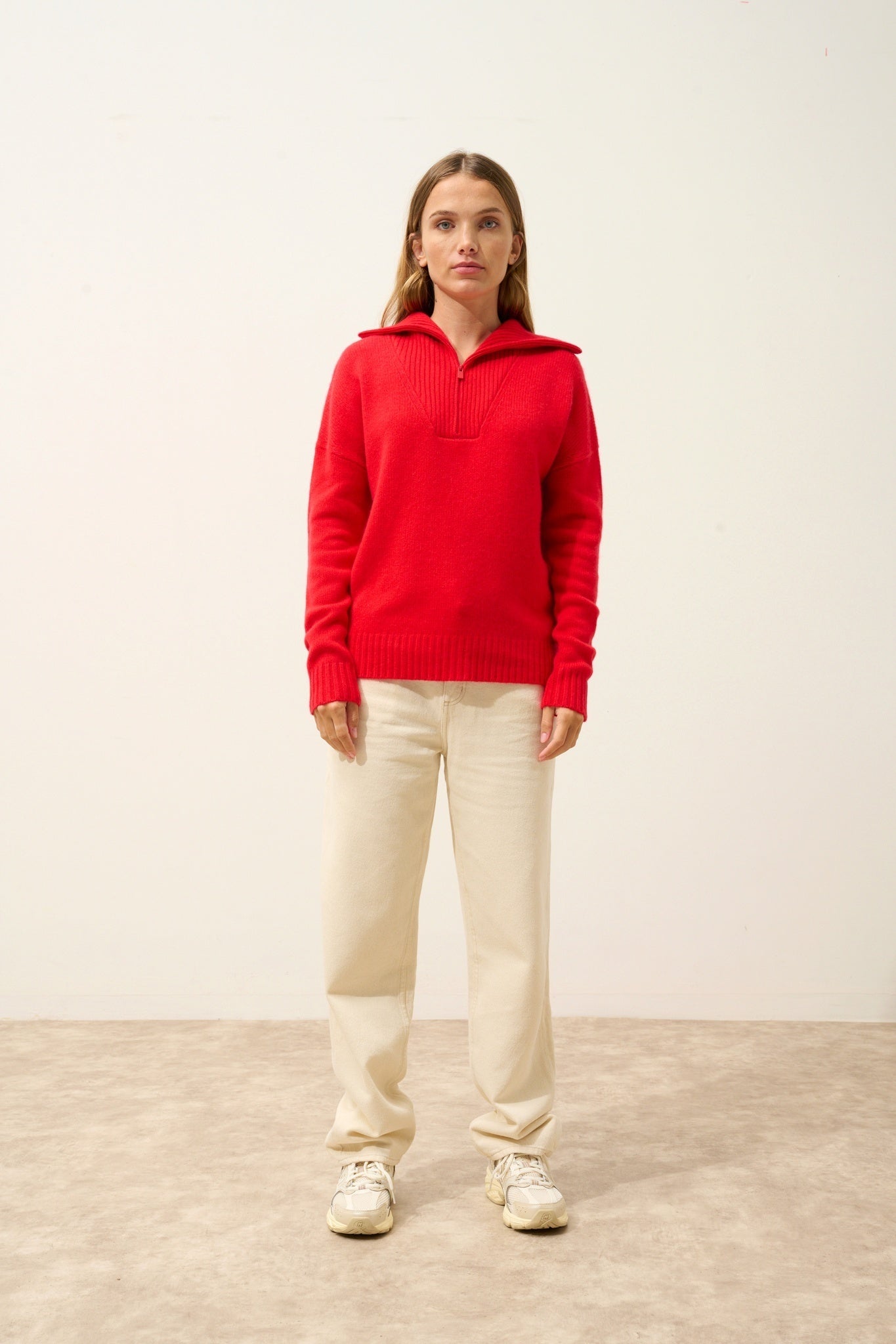 AKAR pull col camionneur carmin