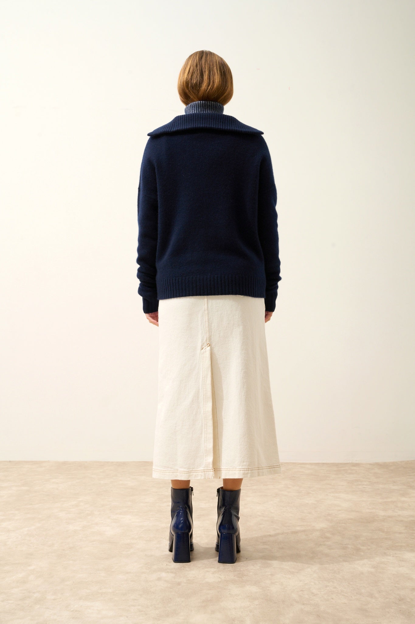 AKAR pull col camionneur navy