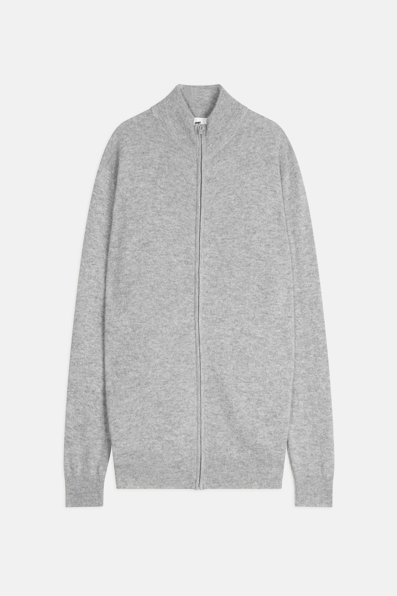 alan gilet col montant nuage chiné