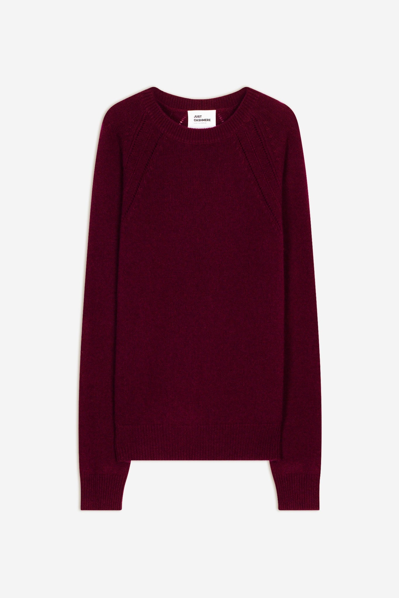 arequipa pull col rond bordeaux