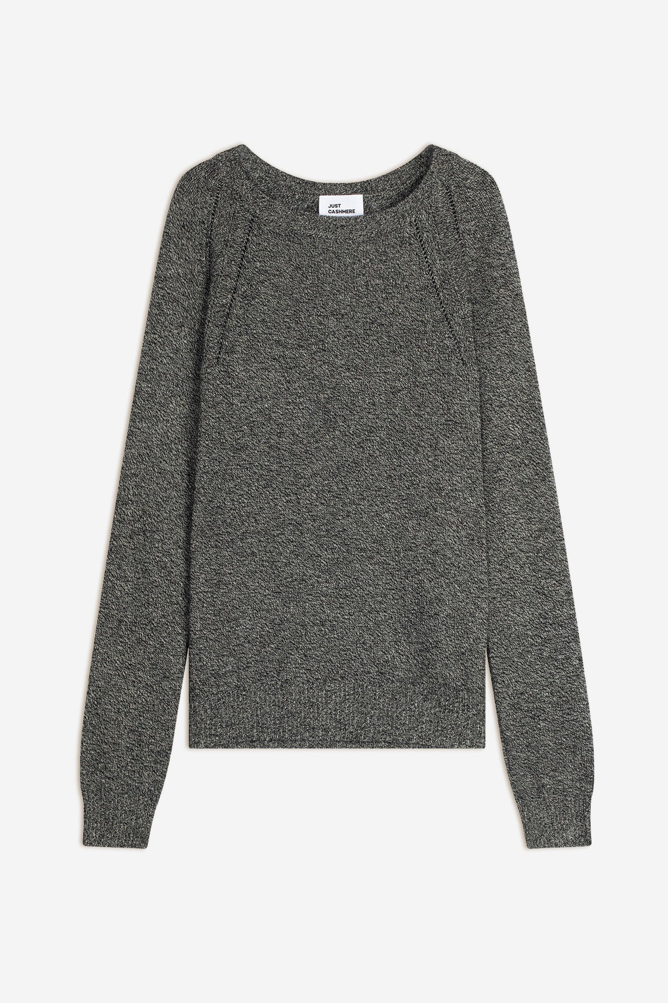 arequipa pull col rond noir/blanc