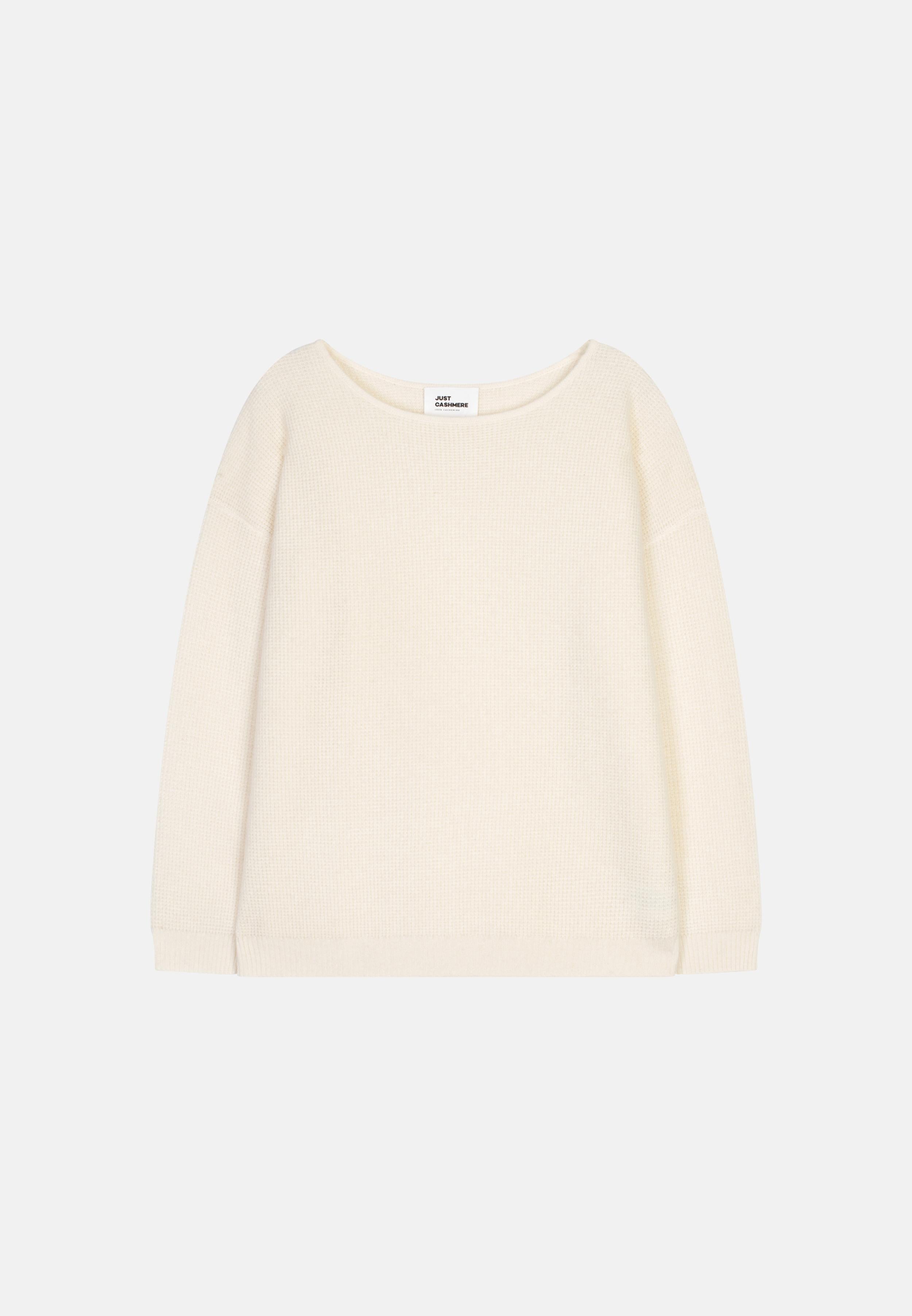 ARIANA pull col bateau neige