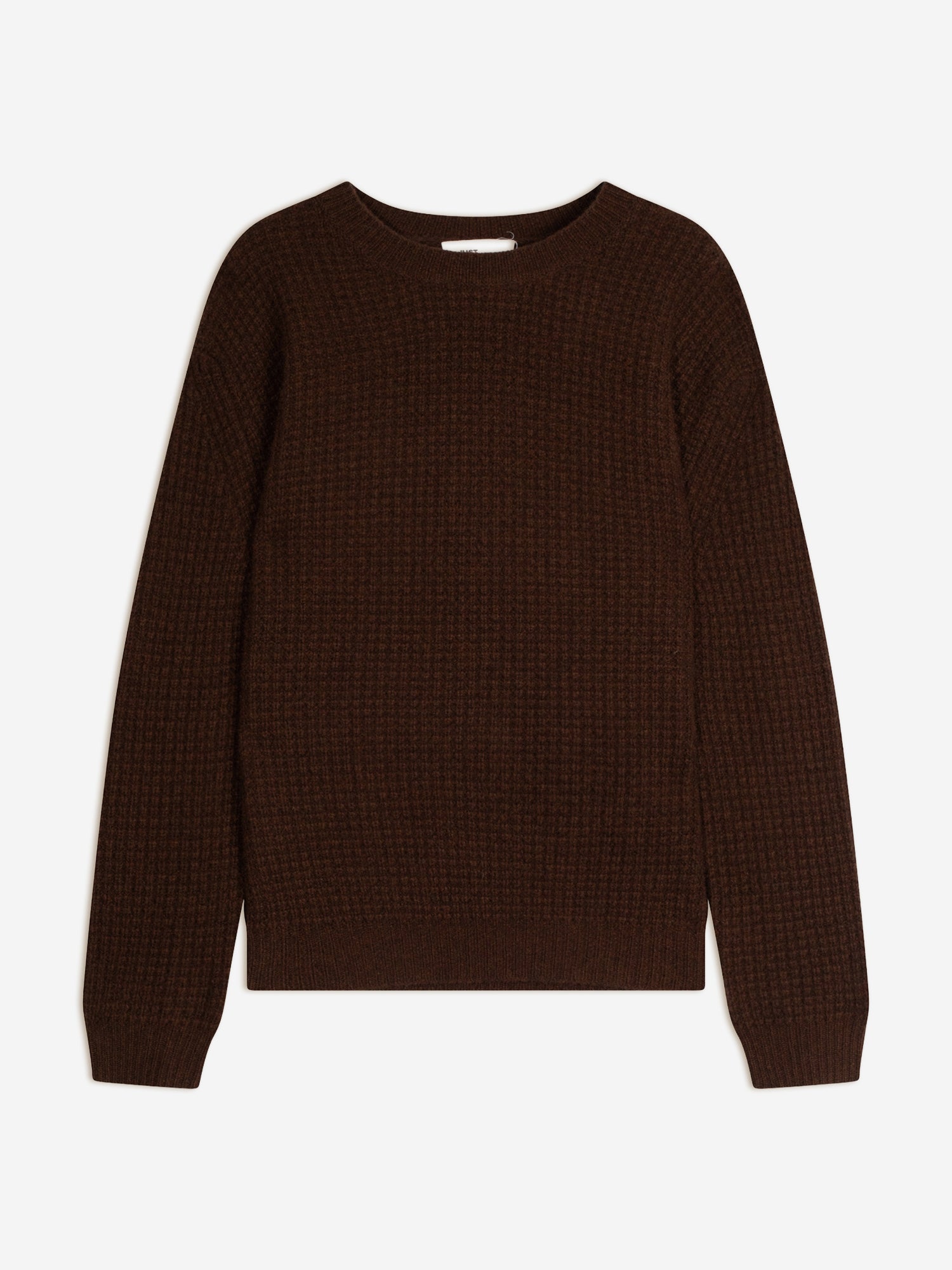 ASSAM pull col rond café