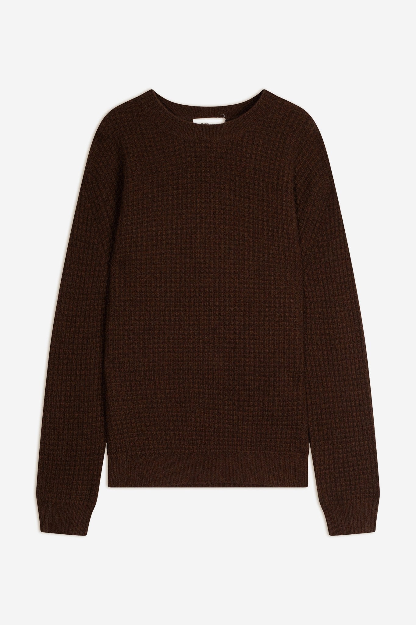 assam pull col rond café