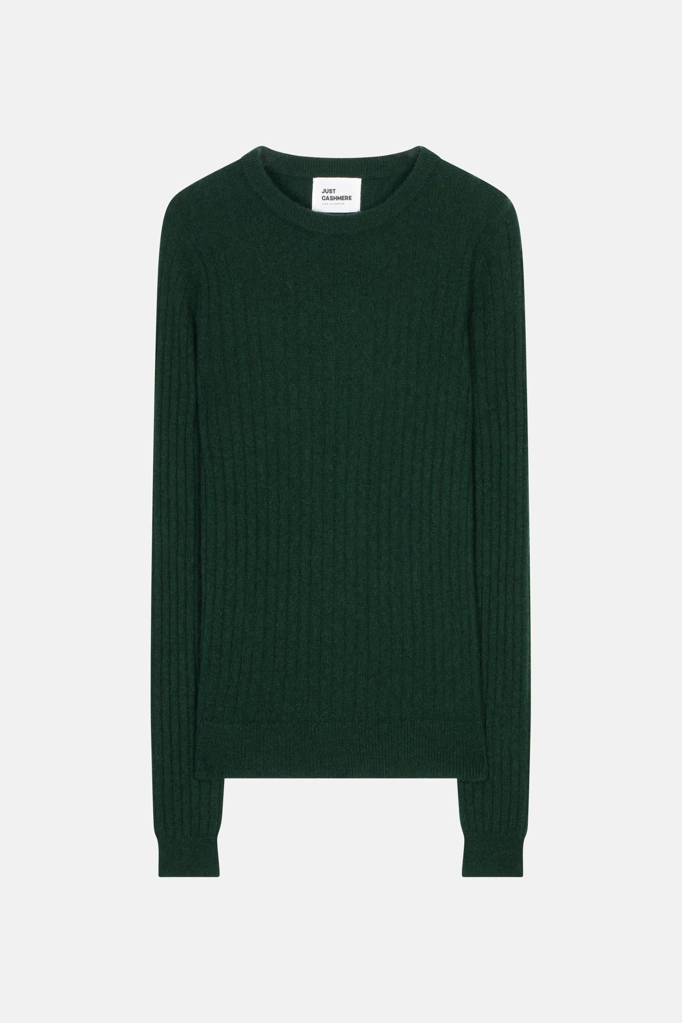 AVANA round-neck sweater cypress
