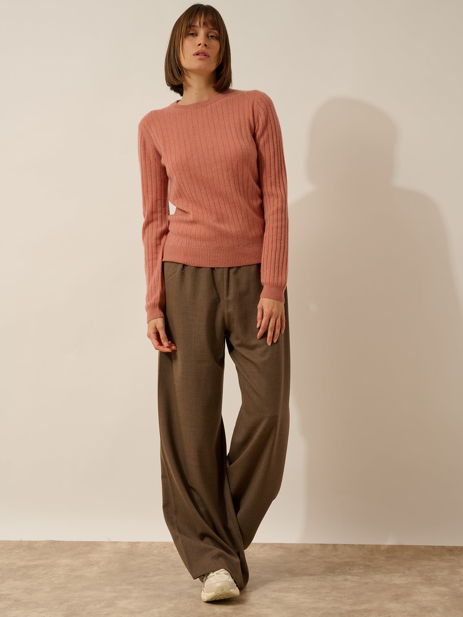 AVANA pull col rond dahlia