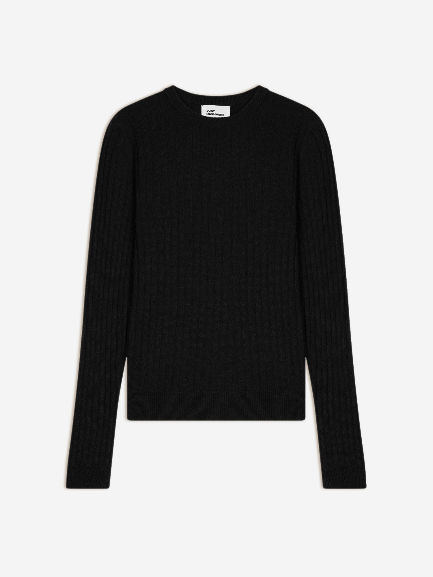 AVANA pull col rond noir