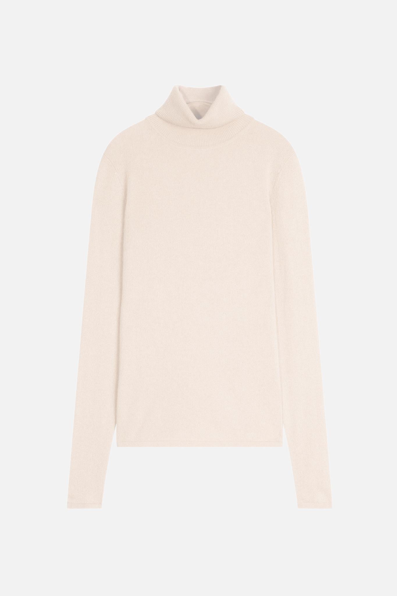 AVA pull col roulé neige