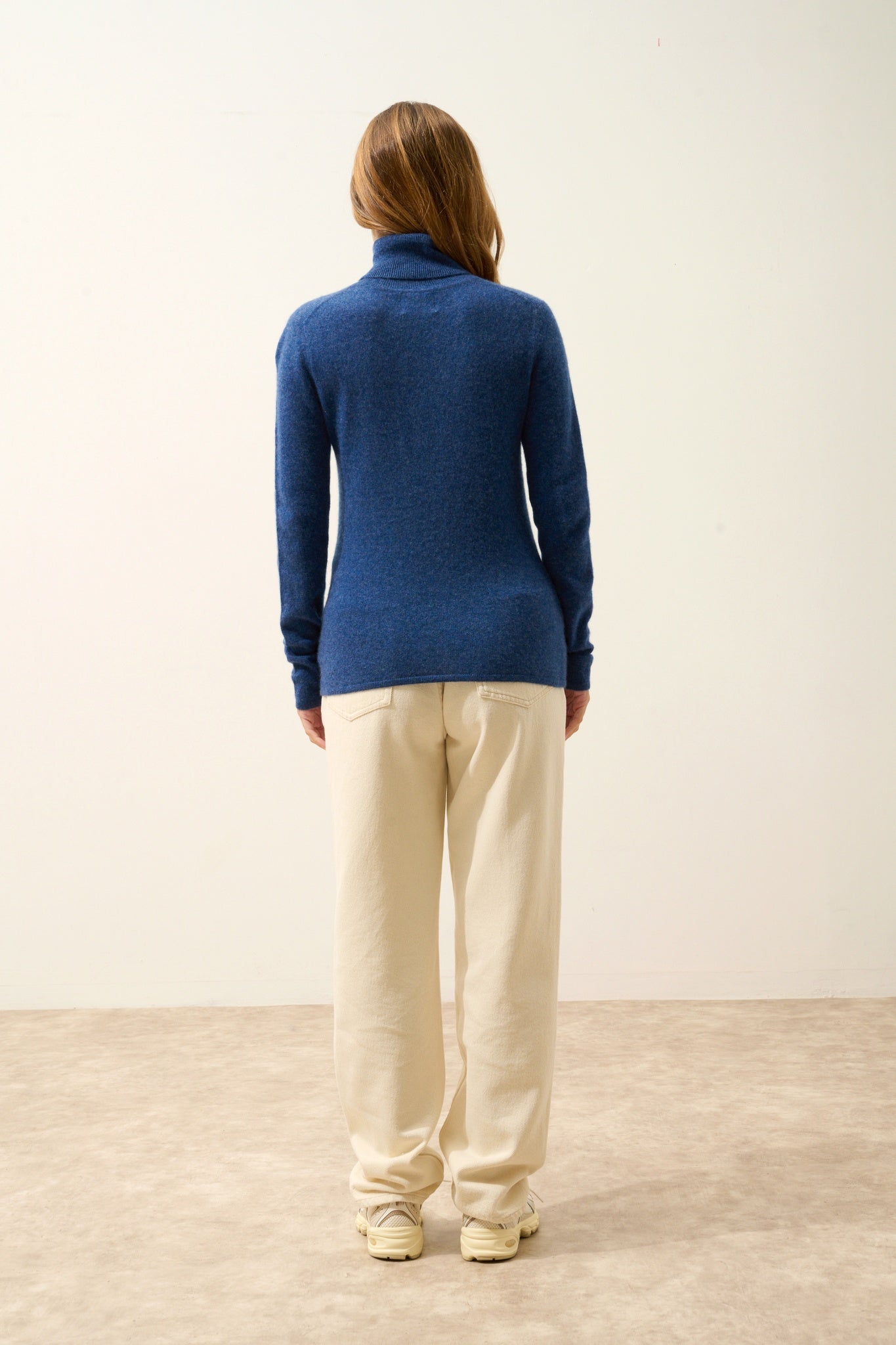 AVA ocean turtleneck sweater