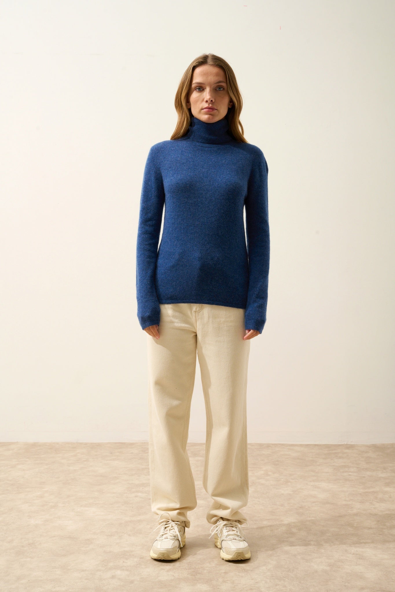 AVA ocean turtleneck sweater