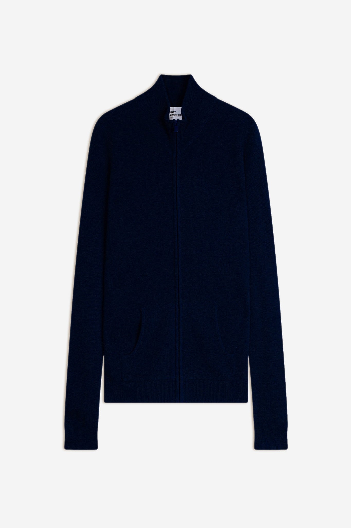 ayr gilet col montant navy