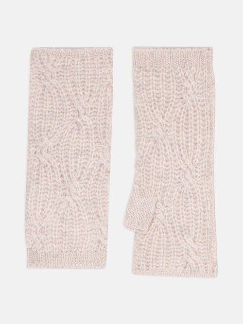 BALE mitaines 6 fils beige chiné
