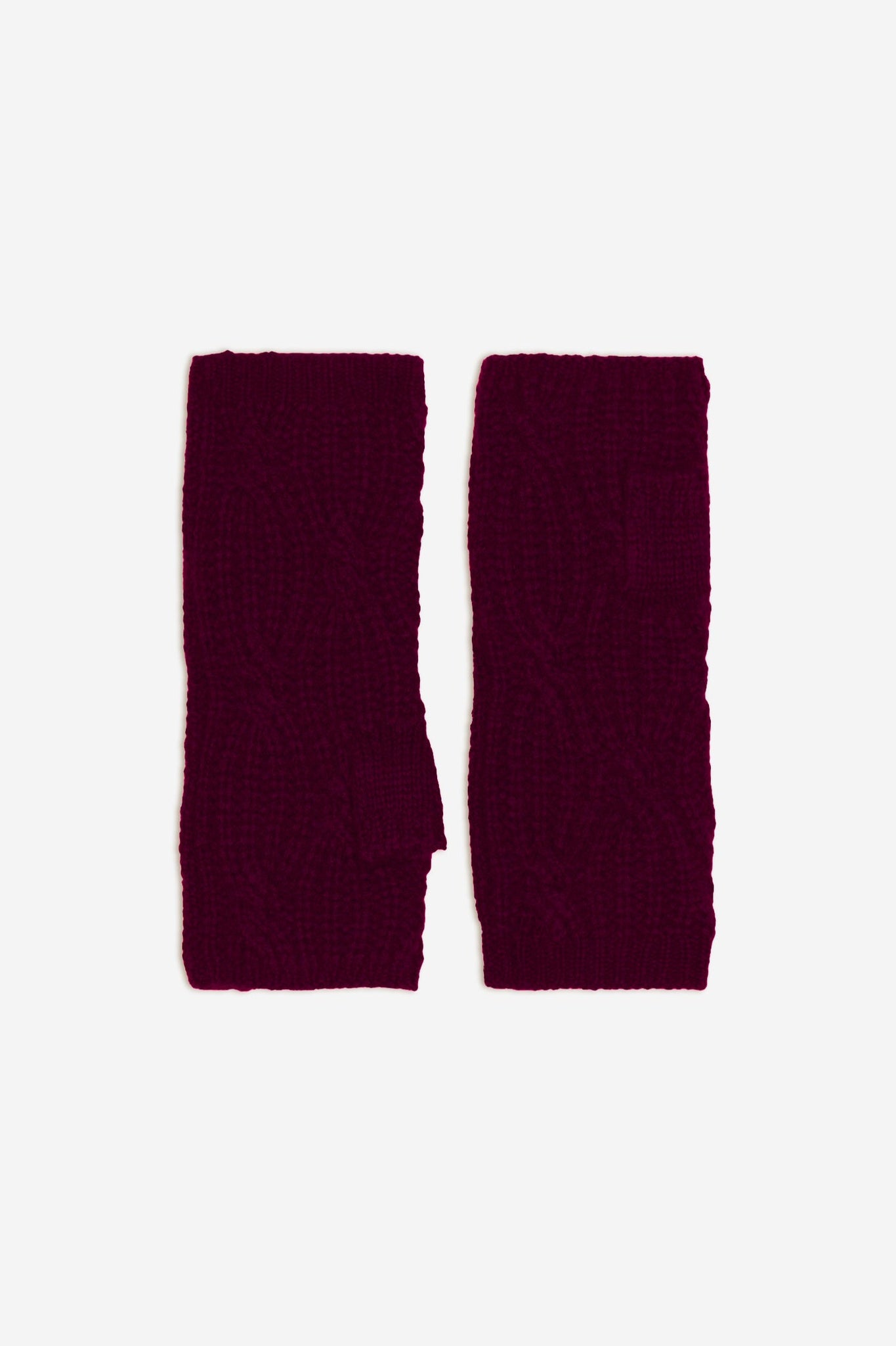 BALE mittens, 6-ply, blackberry