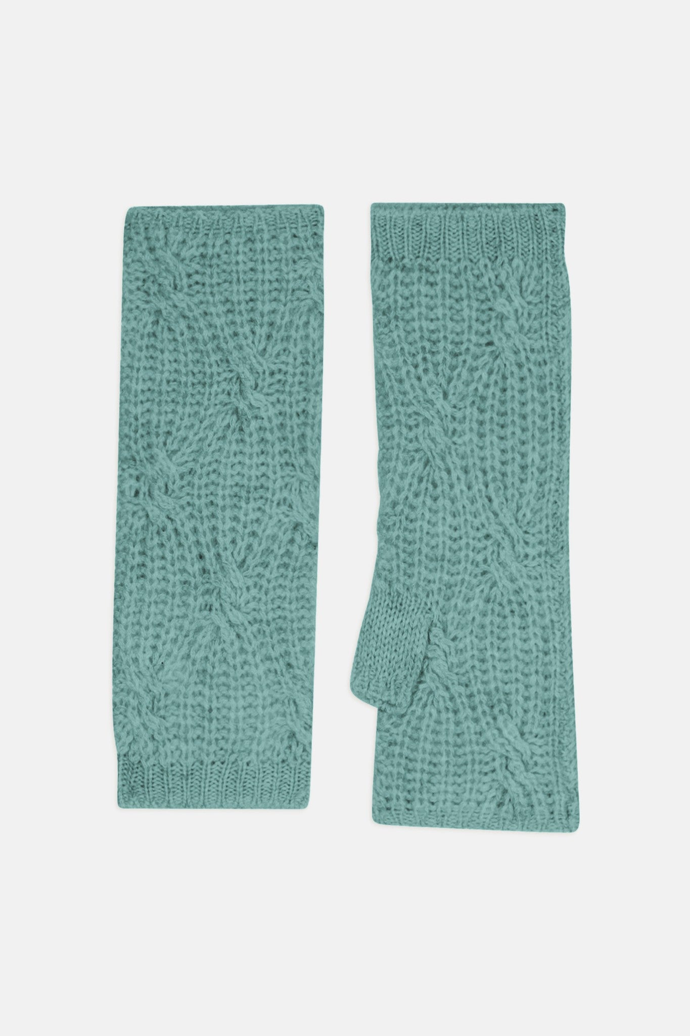 bale mitaines 6 fils vert chiné