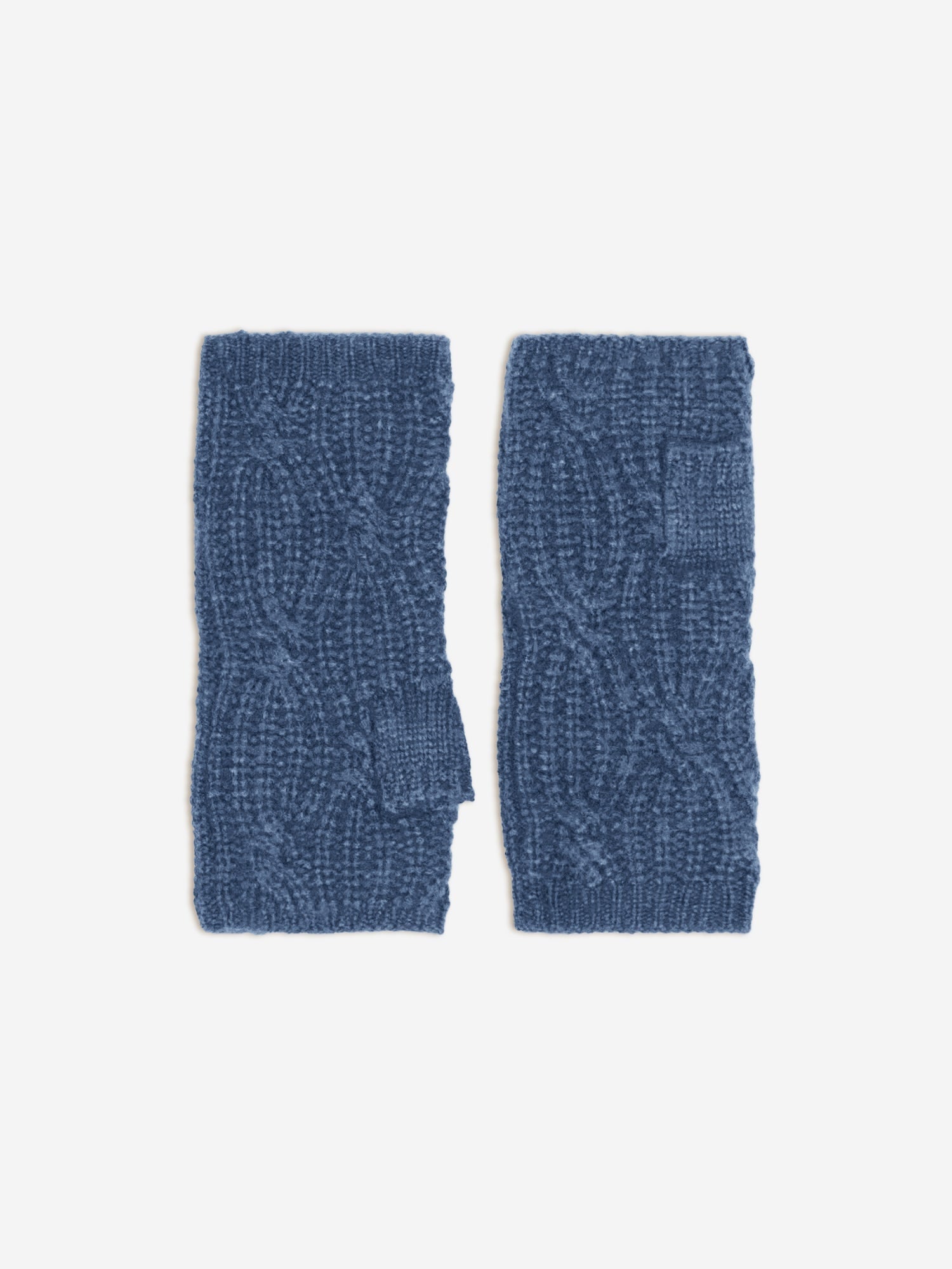 BALE denim blue mittens