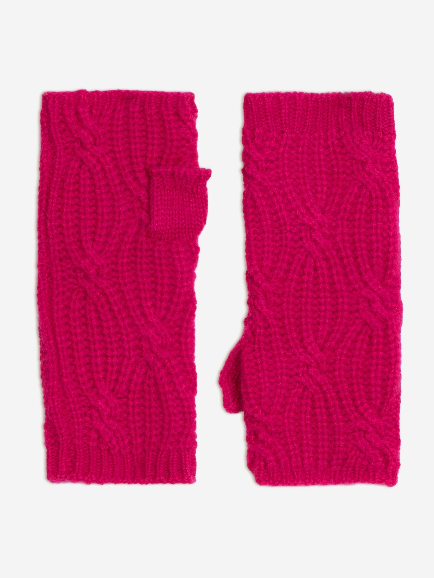 BALE fuchsia mittens