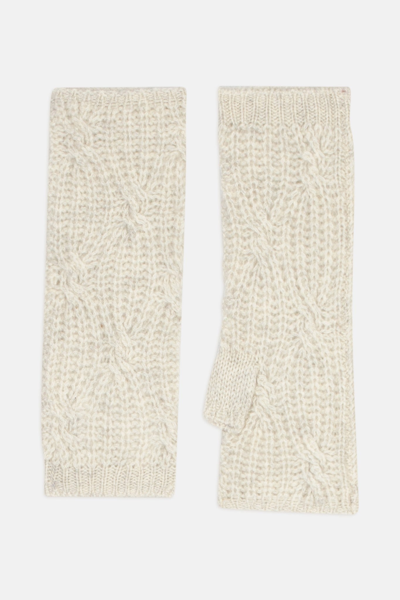 bale mitaines  gris perle chiné