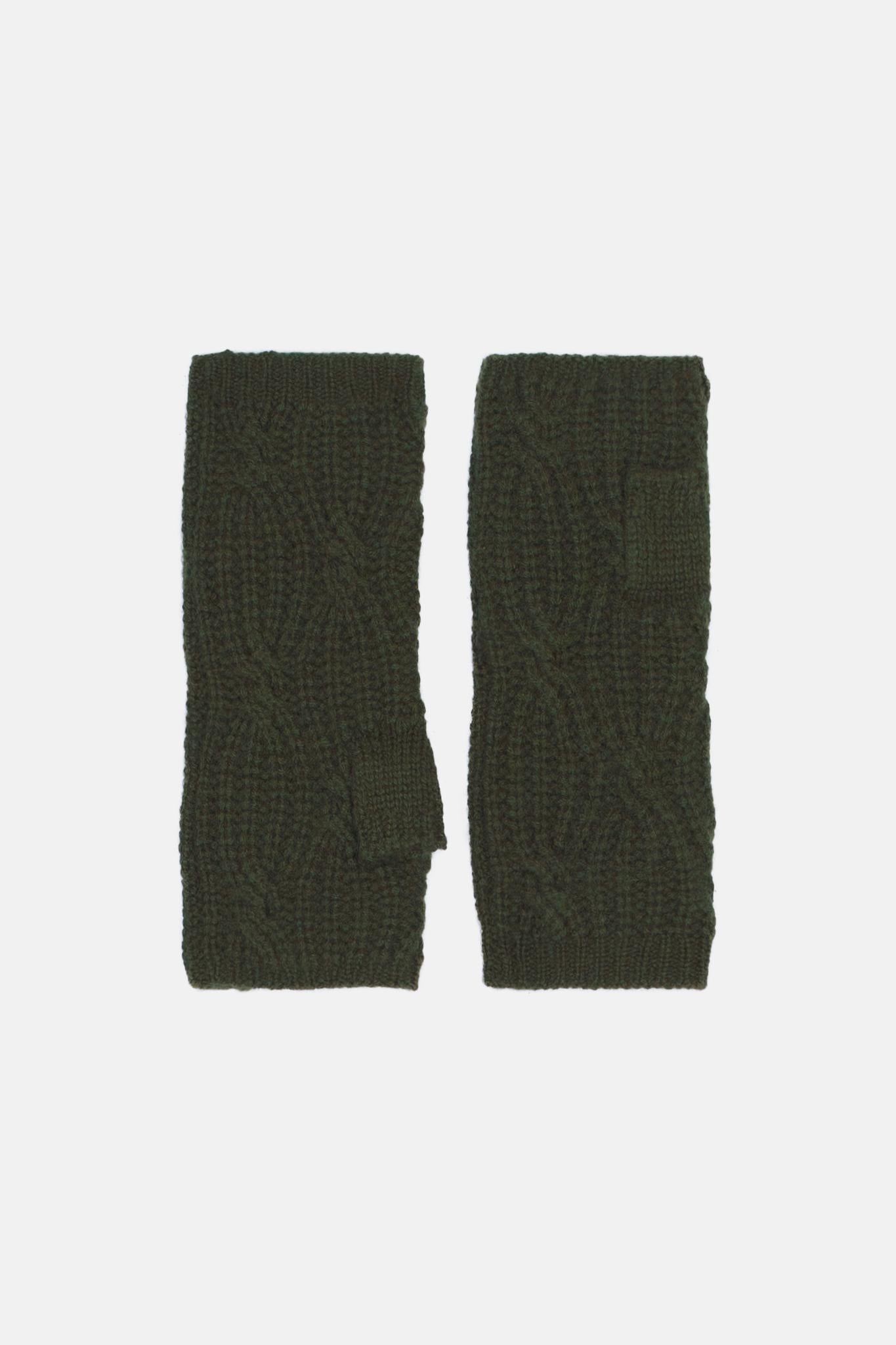 BALE mitaines  kaki chiné
