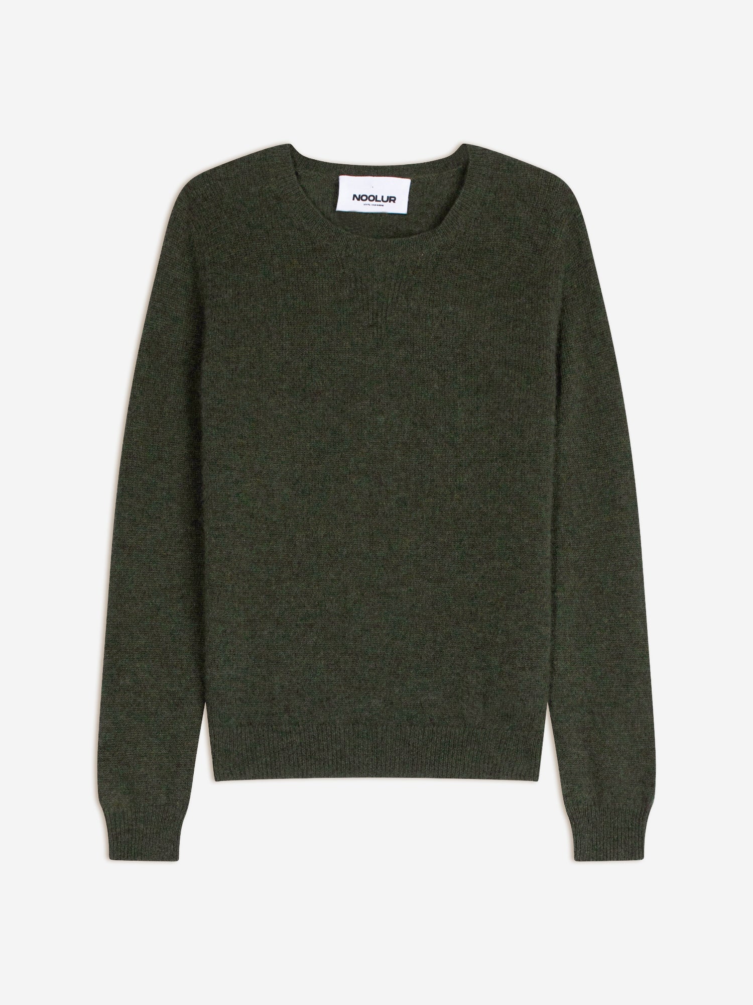 BAYAN pull col rond kaki chiné