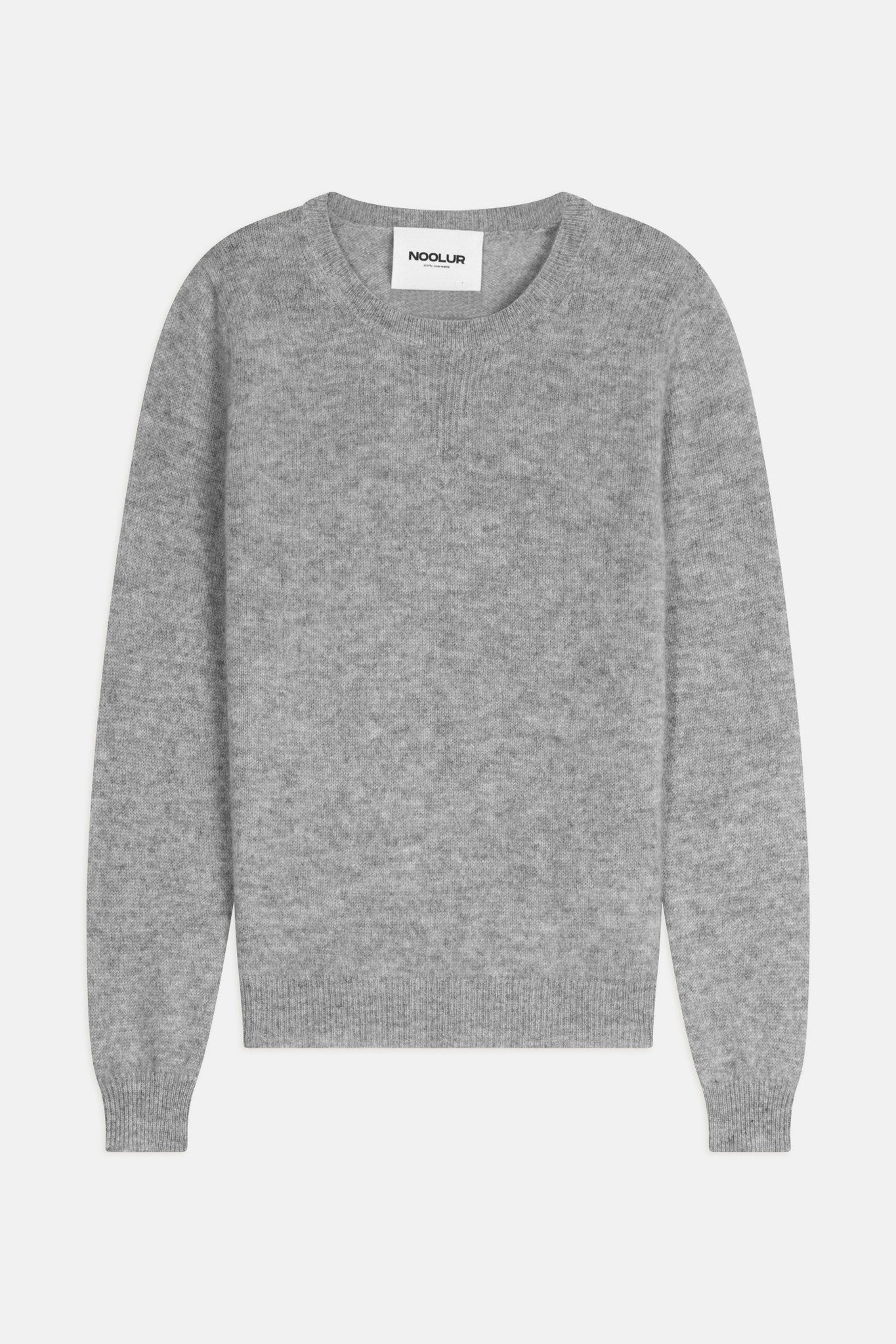 bayan pull col rond nuage chiné