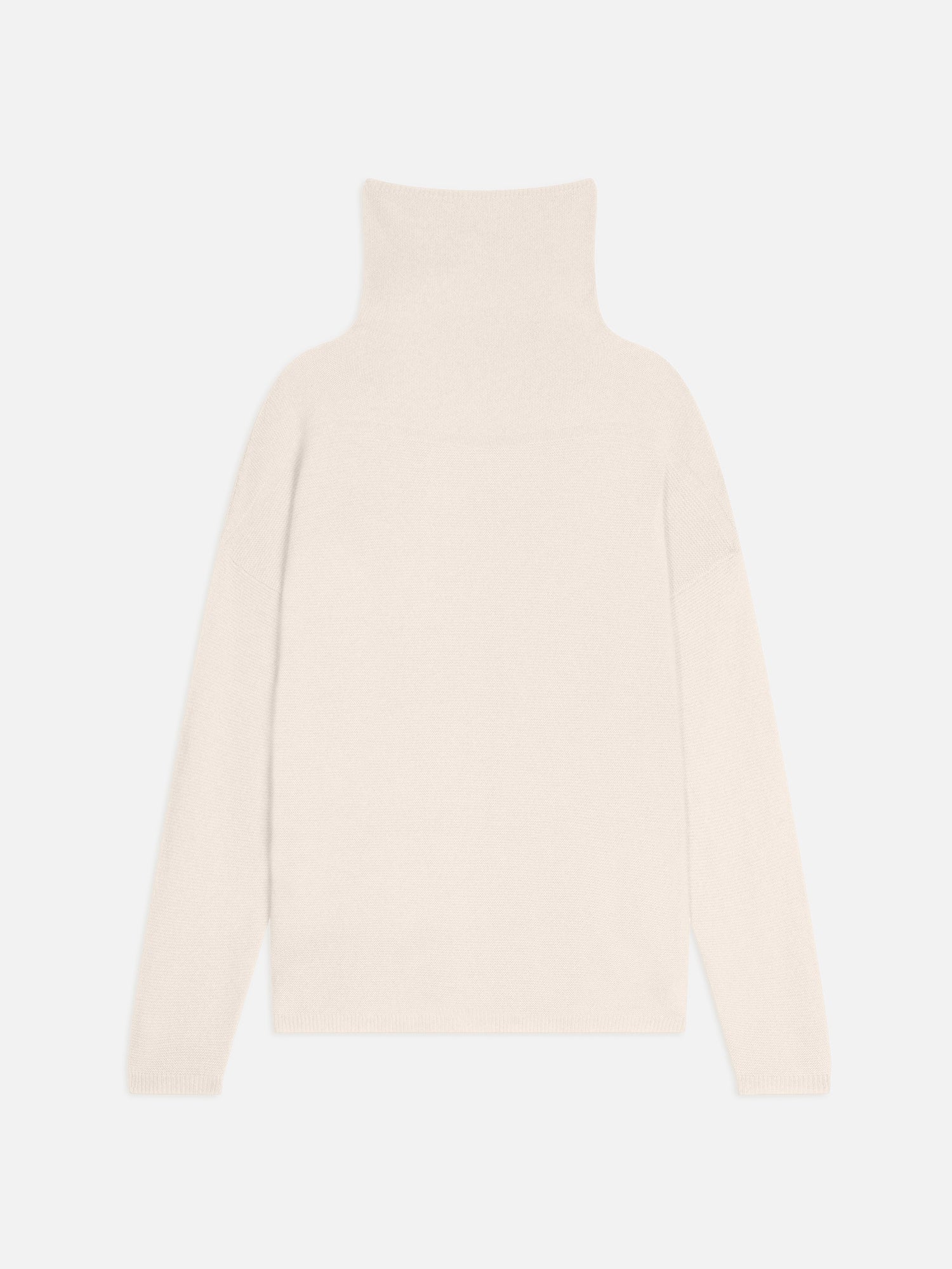 BLANTYRE ivory turtleneck sweater