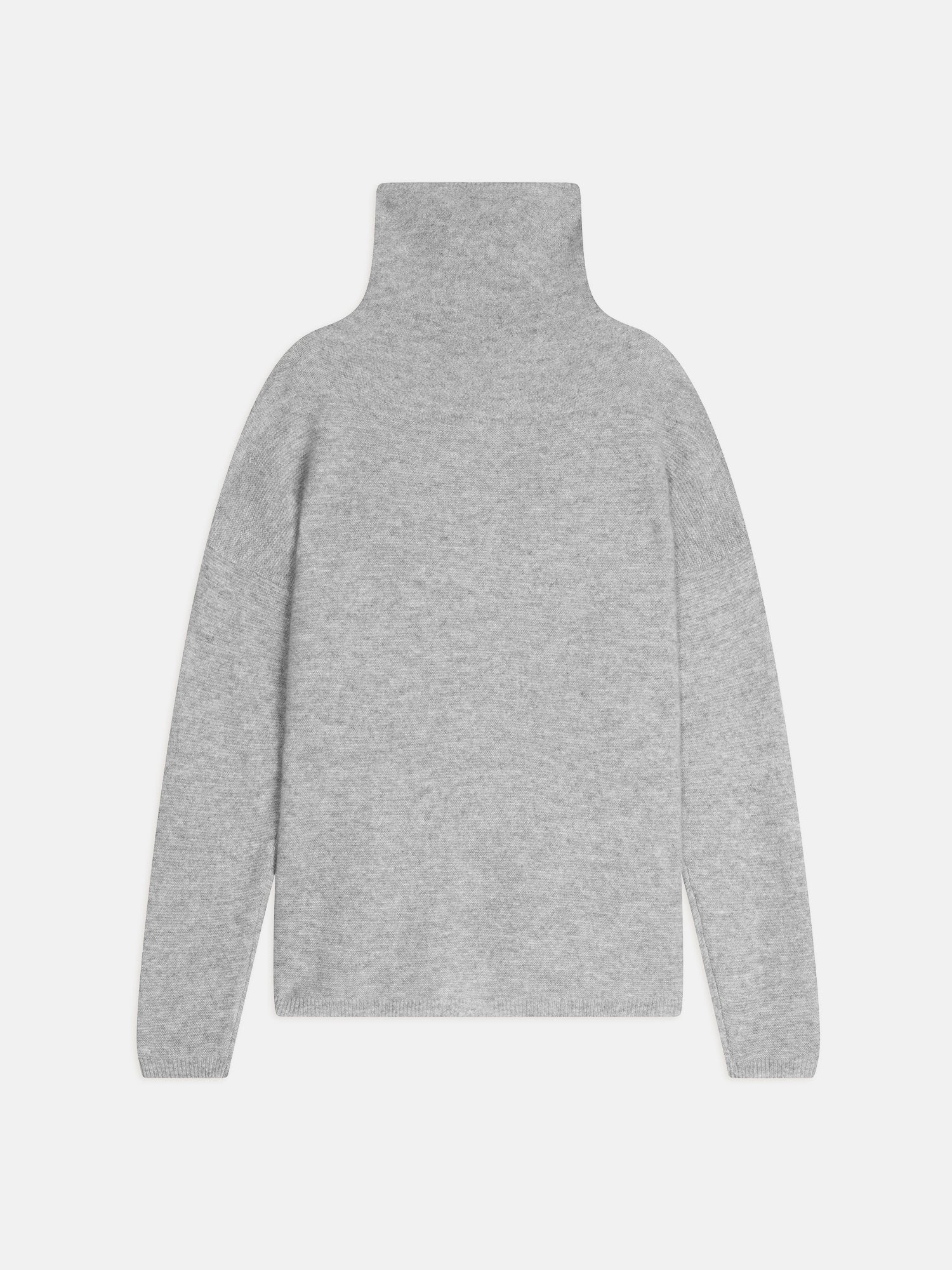 BLANTYRE pull col roulé nuage chiné