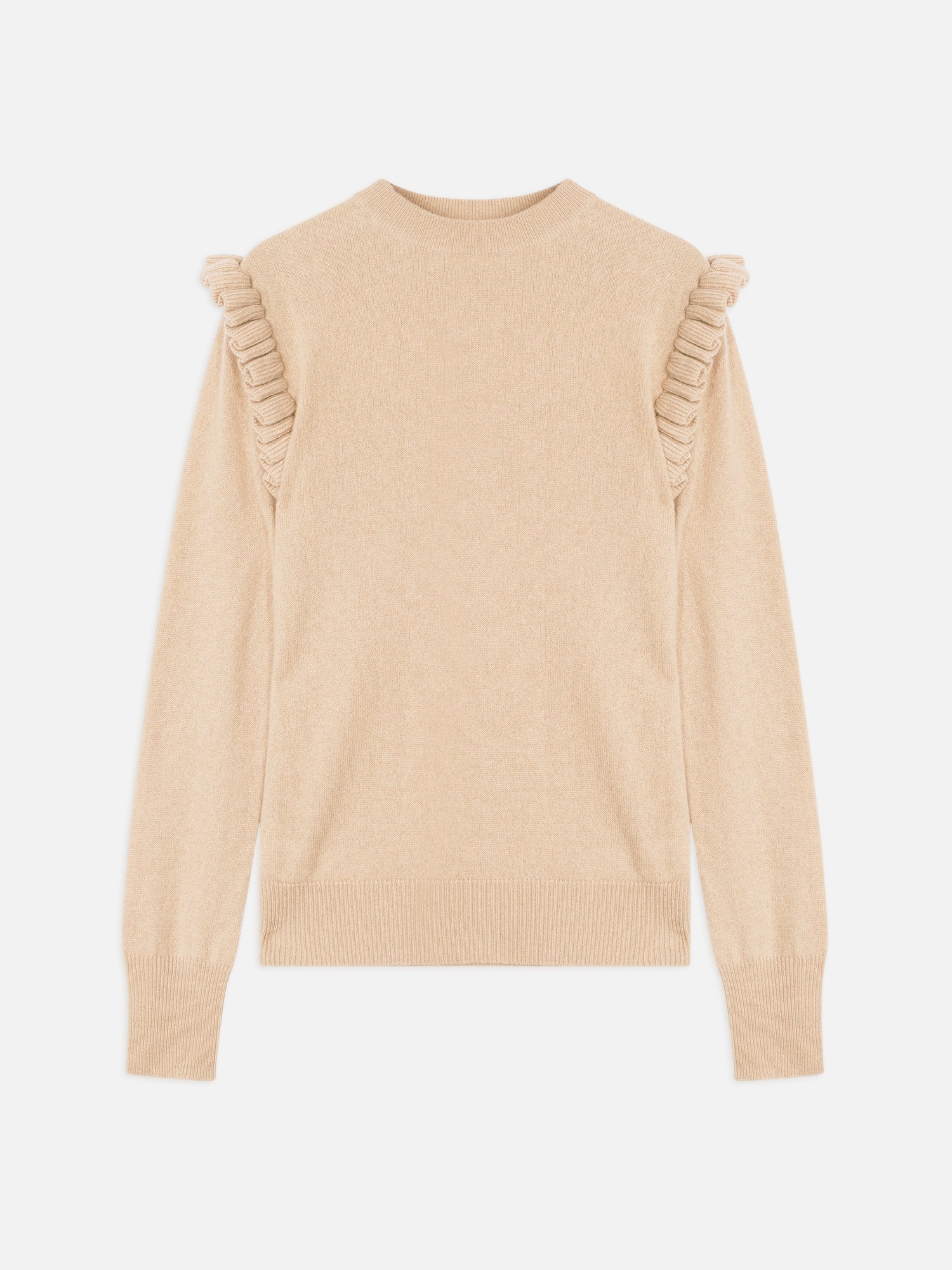 BOXBURN pull col rond sable