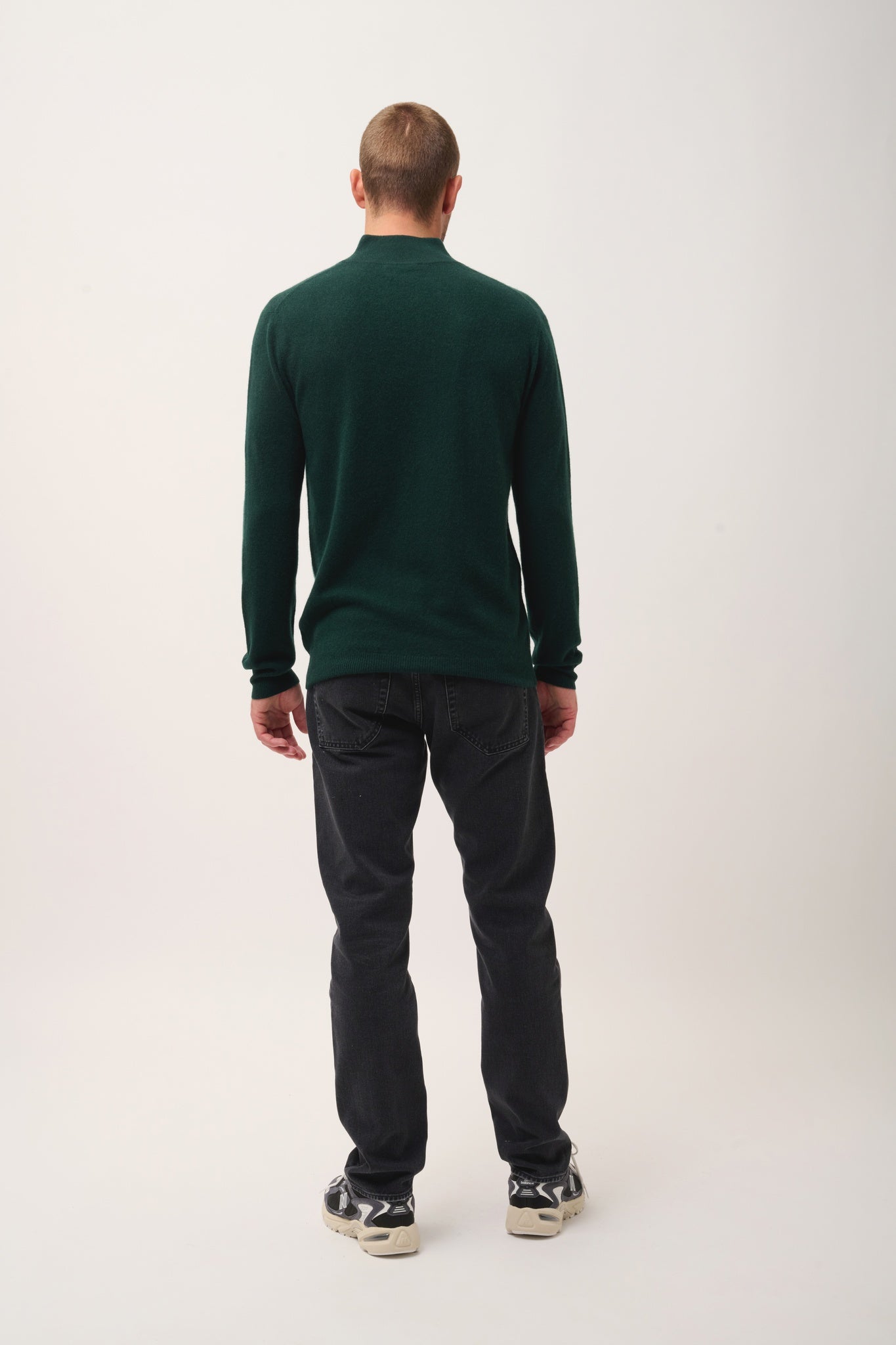 BRADLEY cypress trucker collar sweater