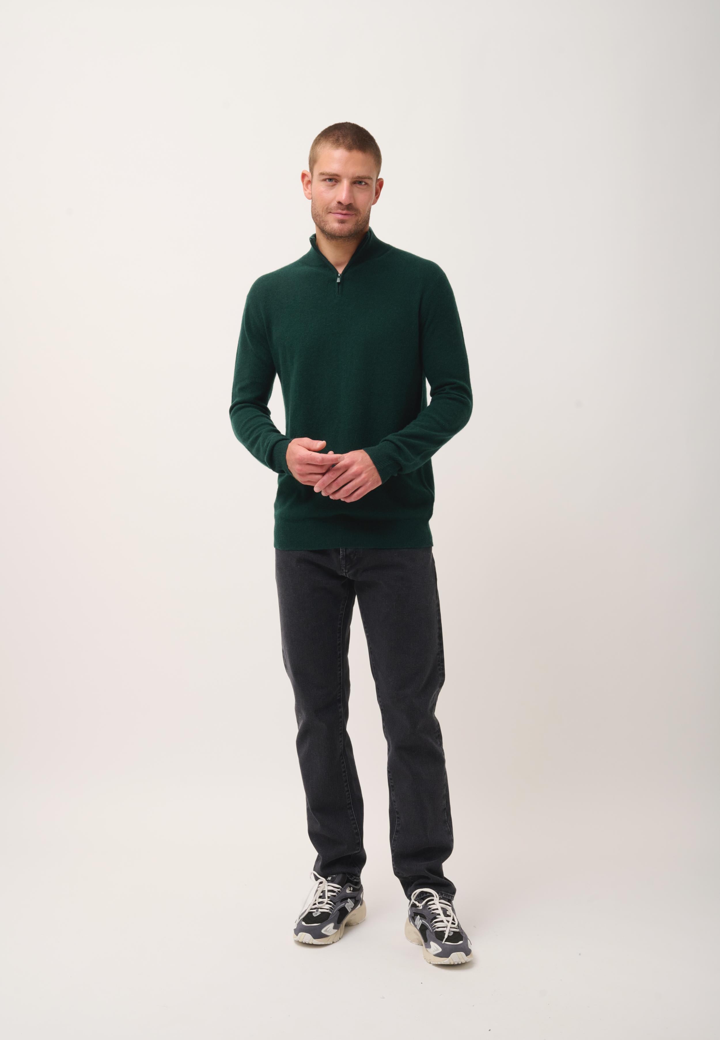 BRADLEY pull col camionneur cyprès